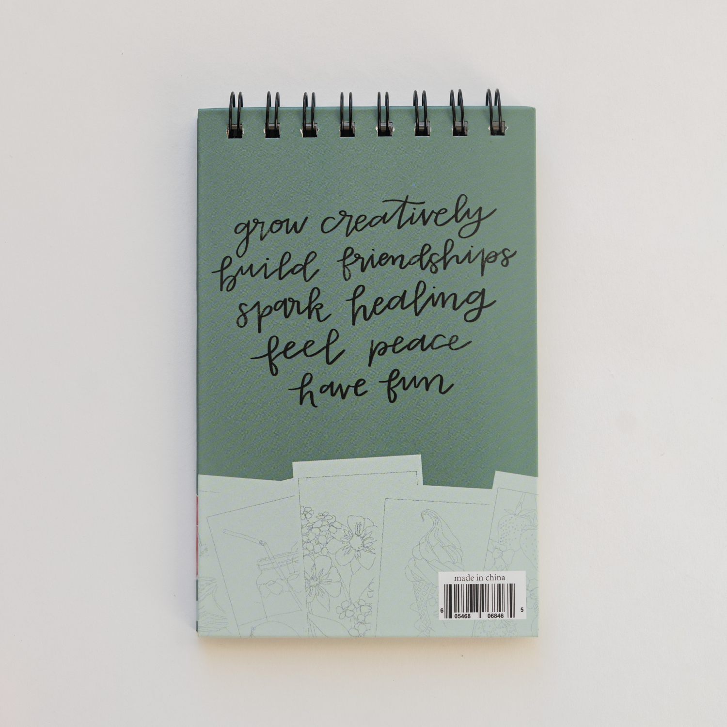 Bailey Rae Studio- A Little Bit of Summer - Mini Watercoloring Book
