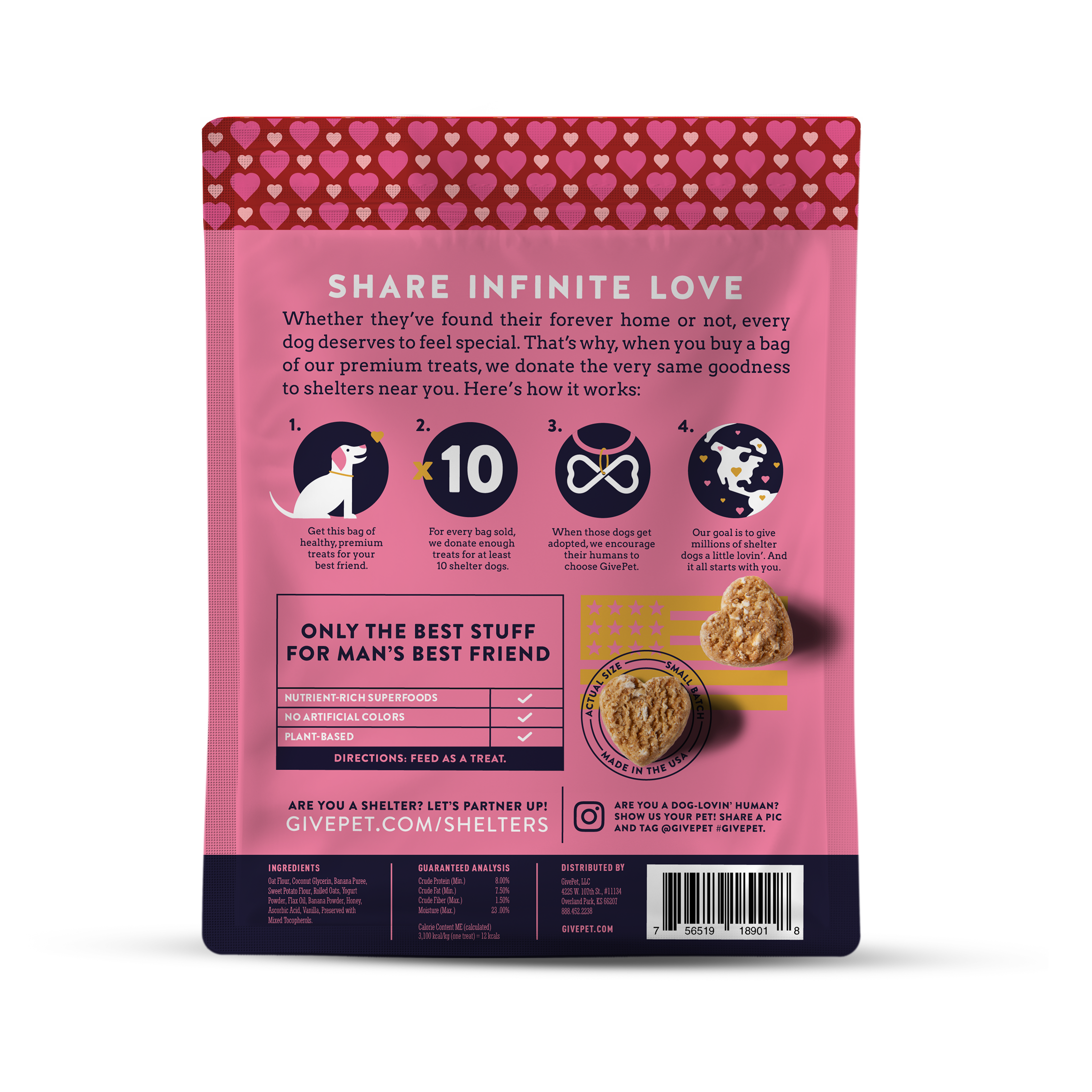 GivePet- Sugar Soft-Baked Dog Treat