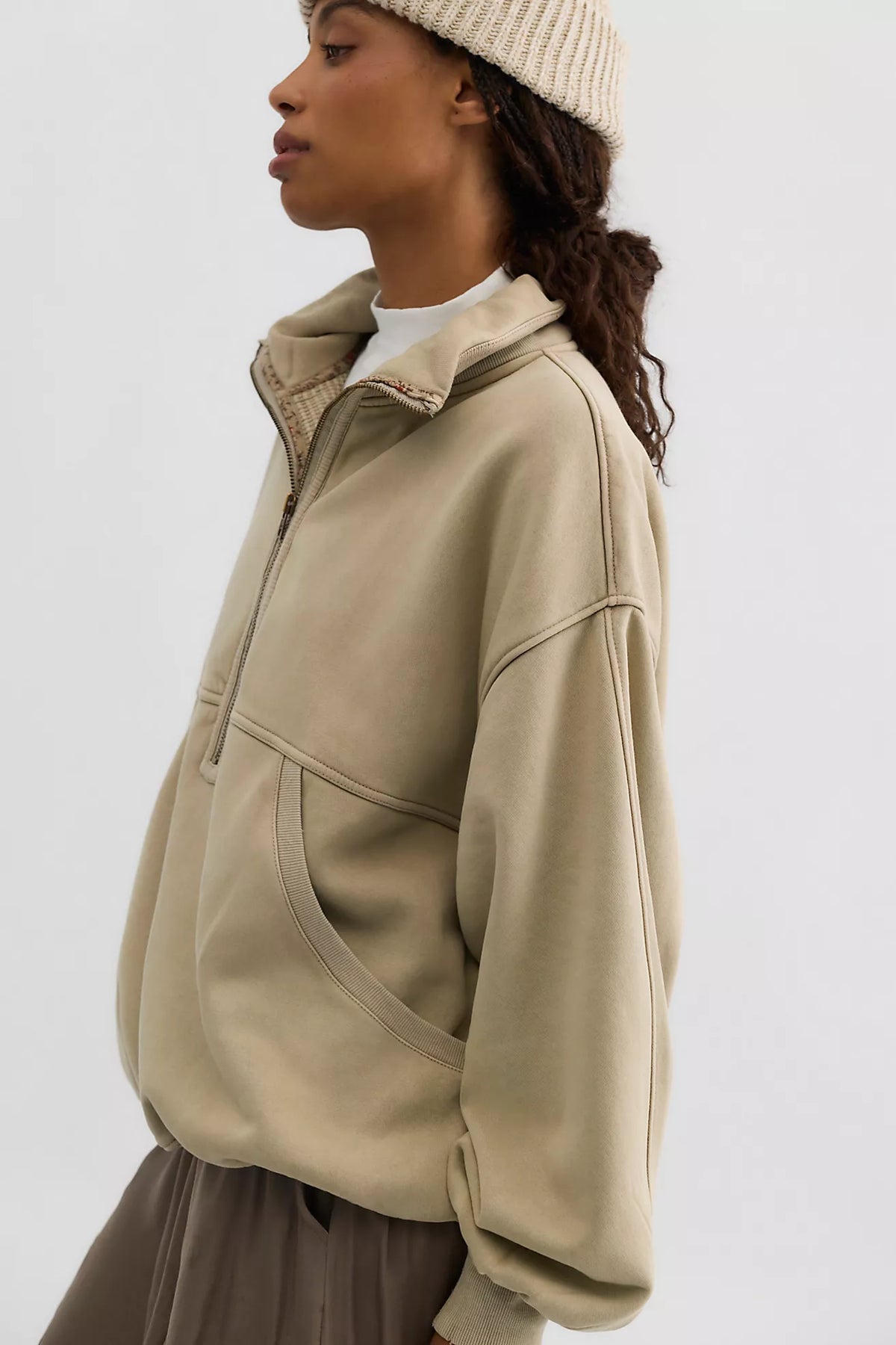 Free People- Banks Half-Zip Pullover