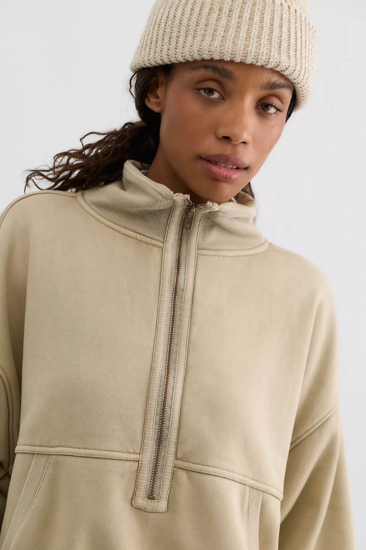 Free People- Banks Half-Zip Pullover