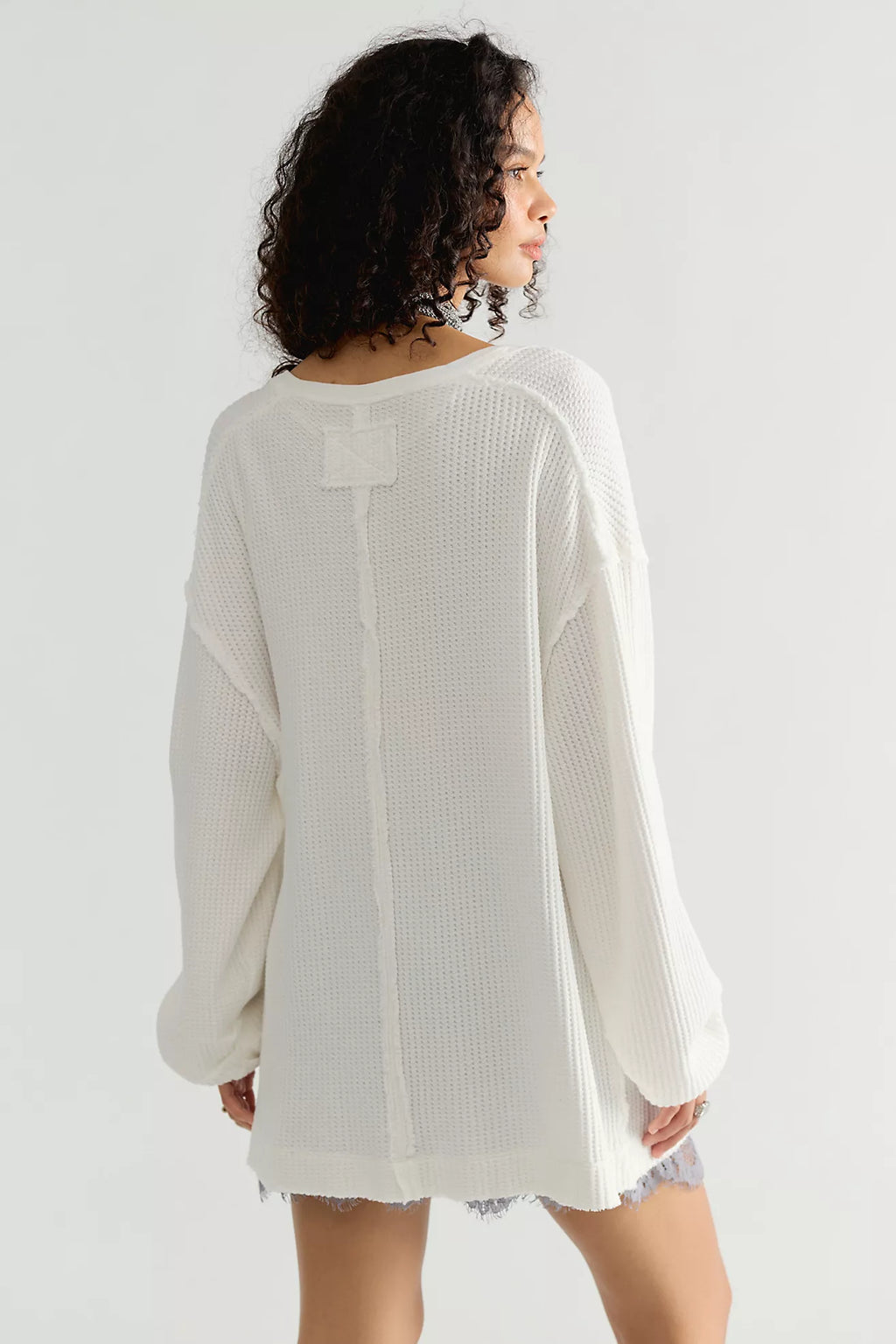Free Peopel- We The Free Montreal Oversized Thermal Henley