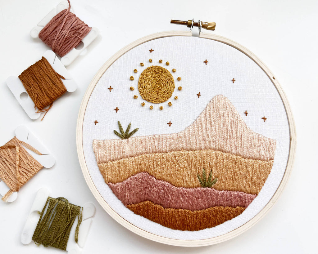 Urbann Nest- Desert Embroidery Kit