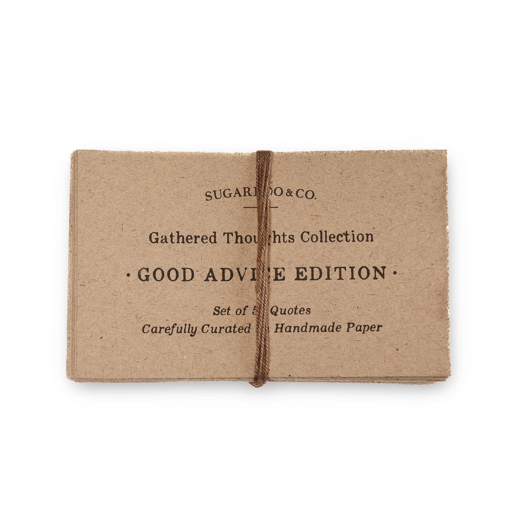 Sugarboo & Co- 50 Gathered Thoughts of Good Advice on Handmade Paper