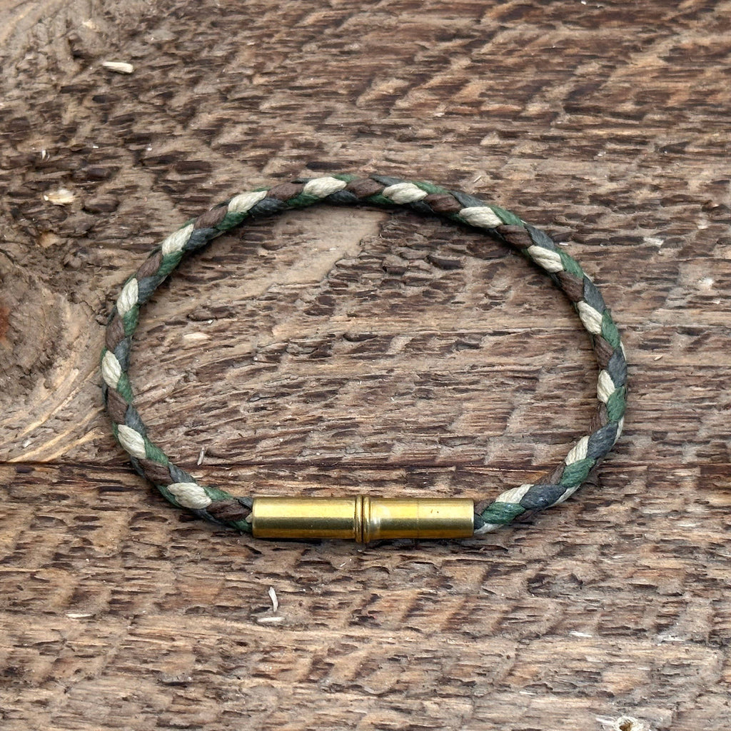 Tres Cuervos- Flint Single Waxed Canvas Bracelet