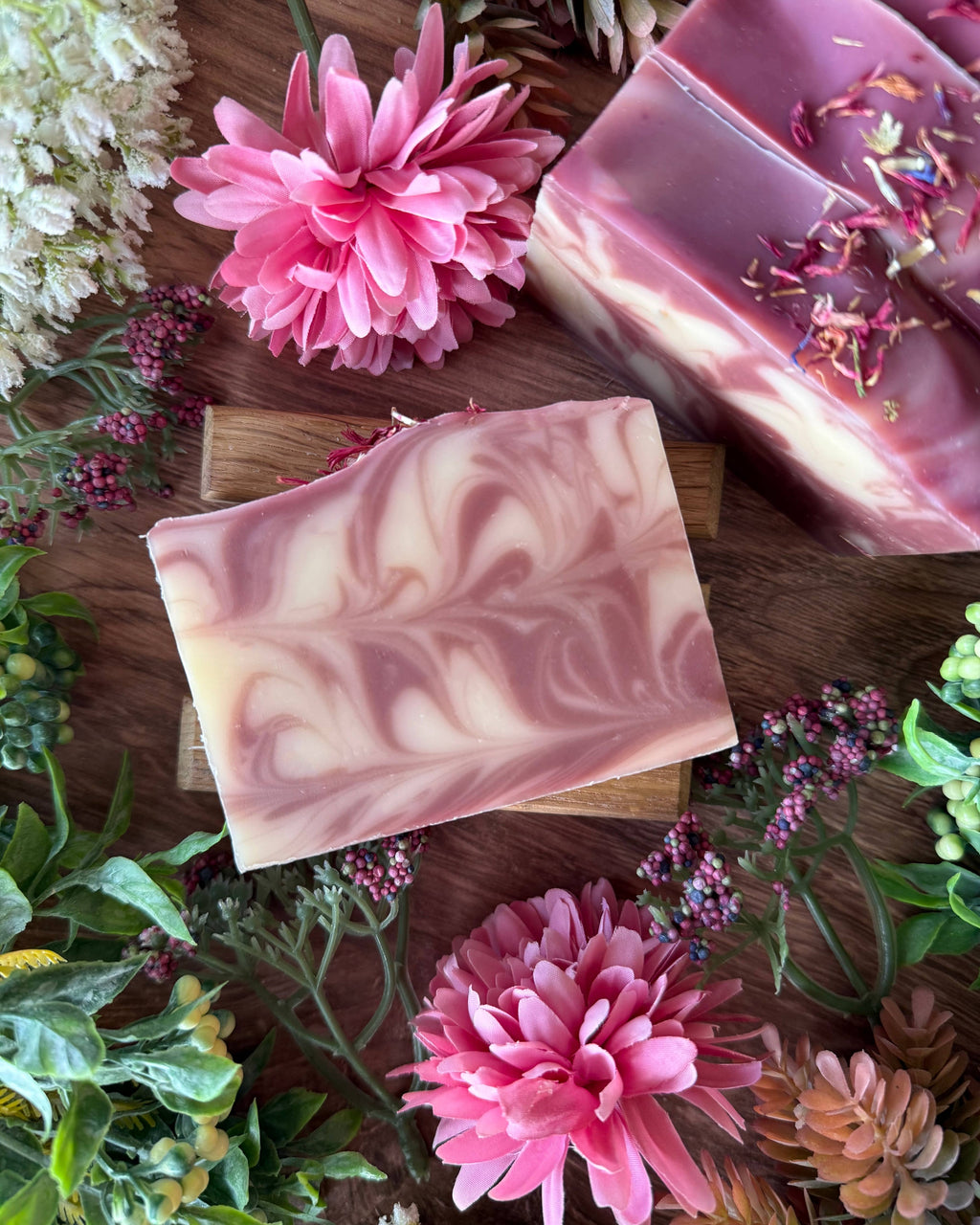 Ashley Marie Soap- Grapefruit & Geranium Bar Soap |Brightening Handmade Artisan