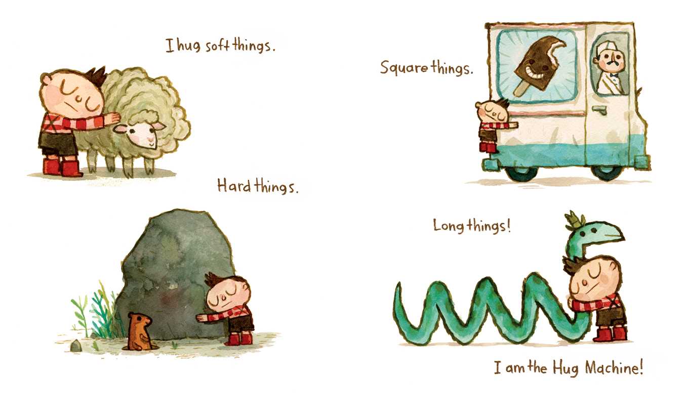 Simon & Schuster- Hug Machine by Scott Campbell