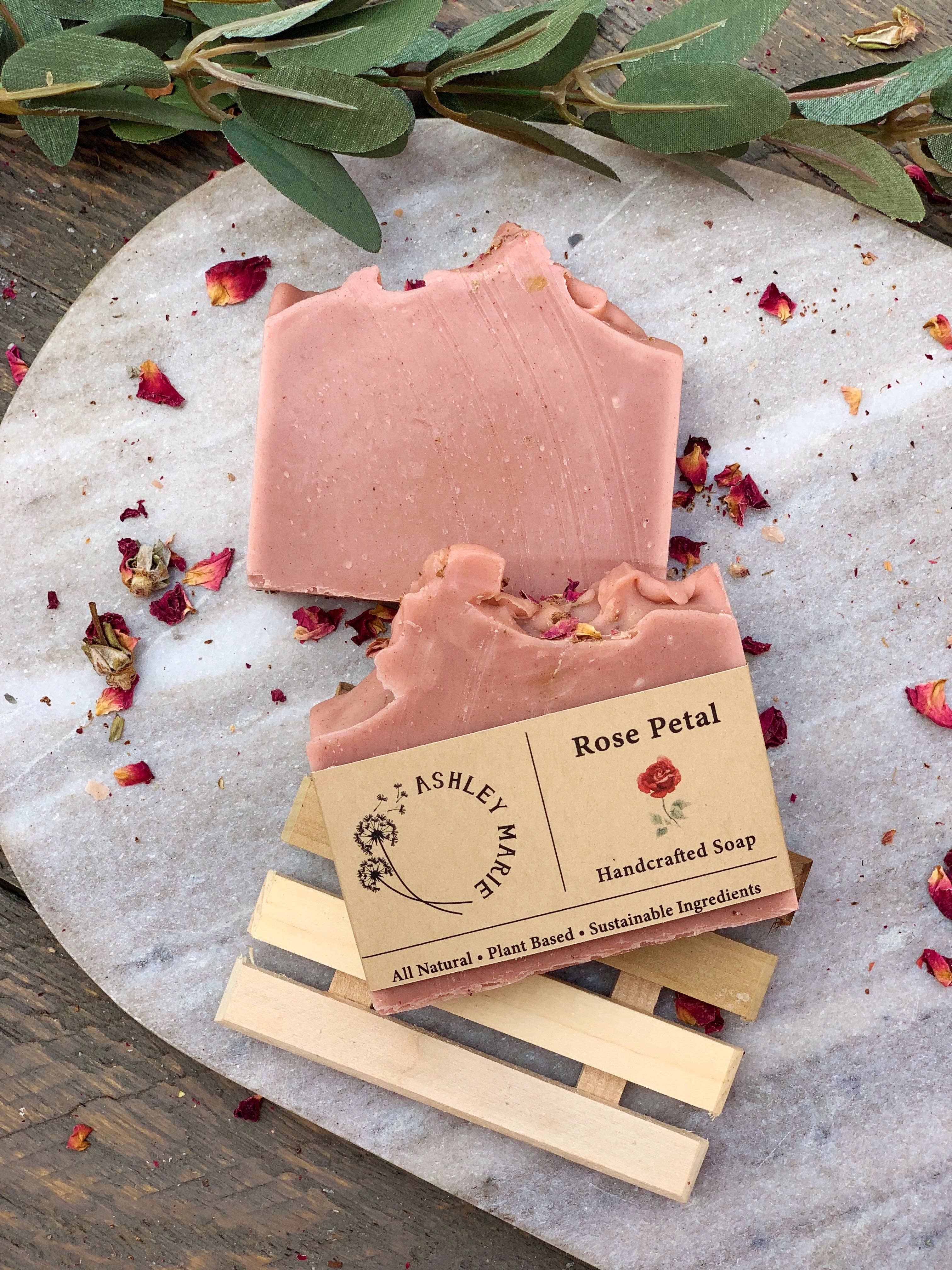 Ashley Marie Soap- Rose Petal Bar Soap