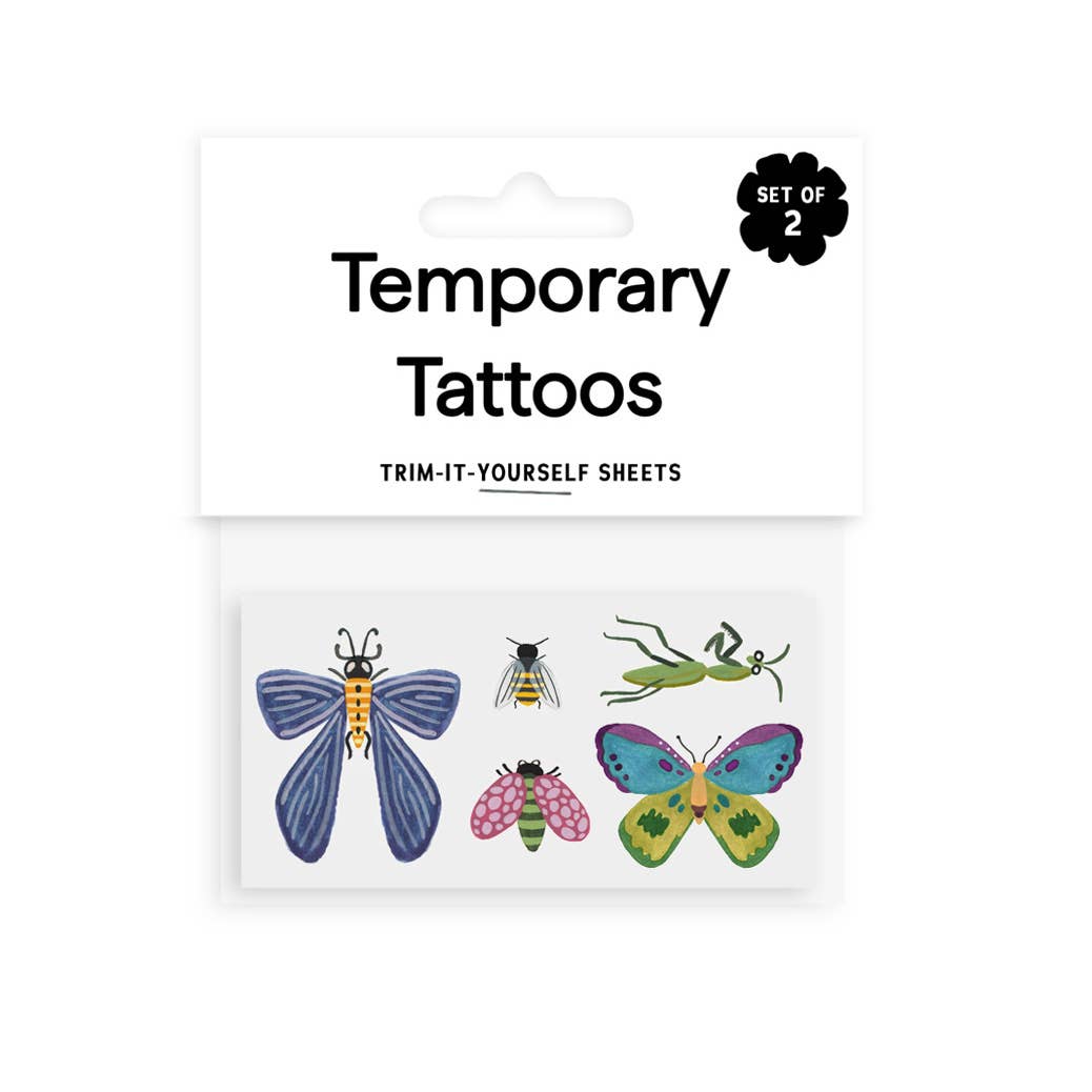 Saint Tattoos- Bug Temporary Tattoos