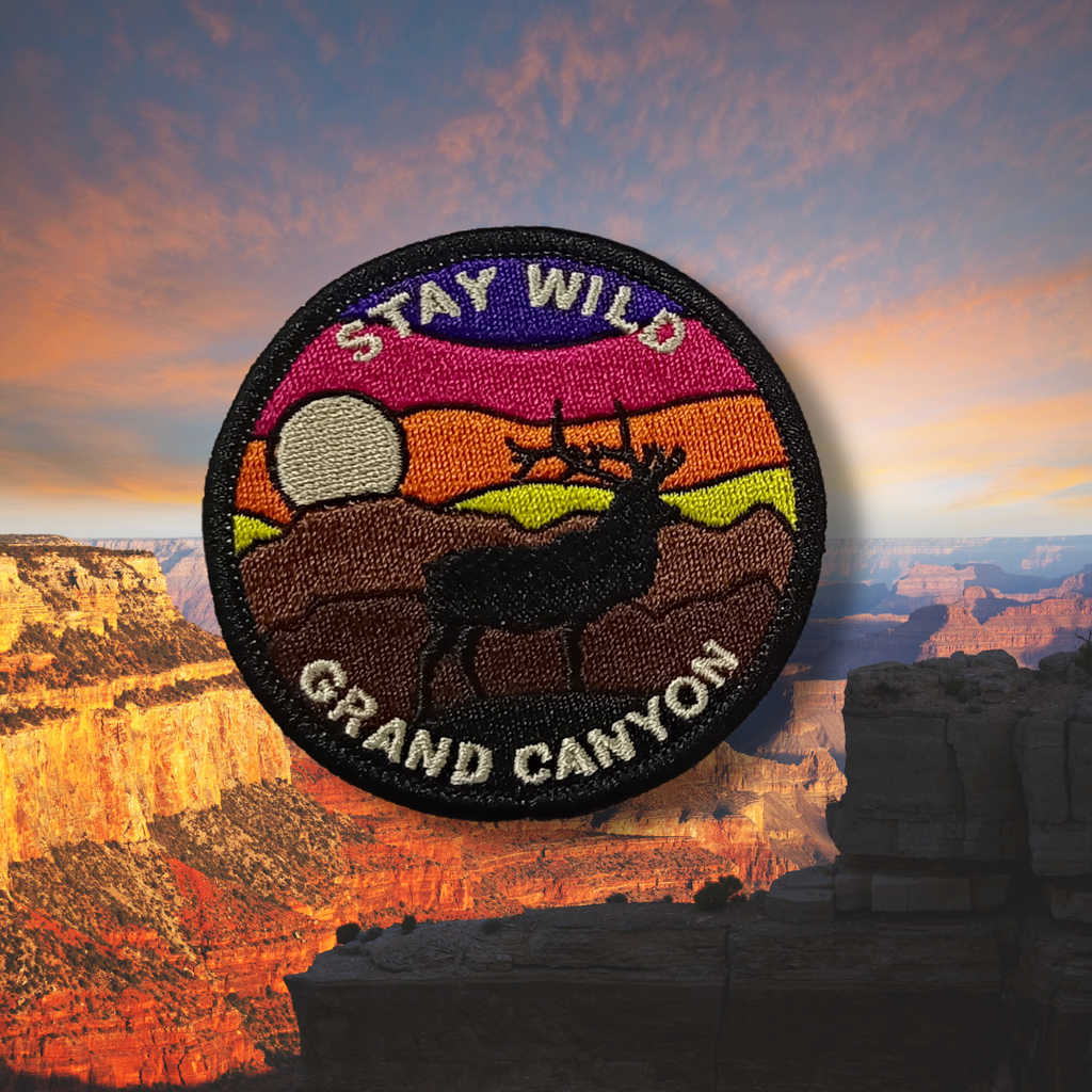 Outpatch- Stay Wild Grand Canyon National Park stick-on patch
