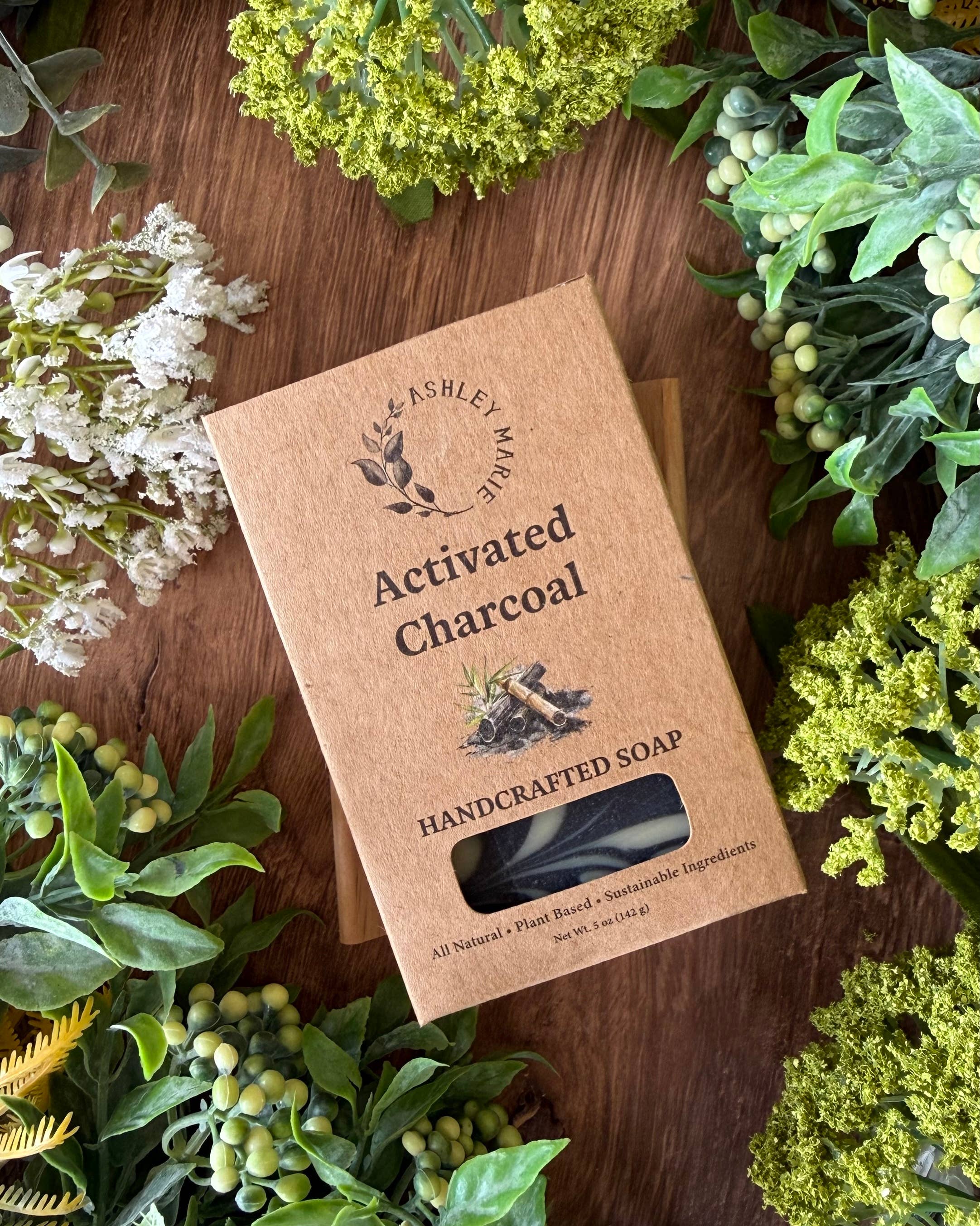 Ashley Marie Soap- Activated Charcoal Soap – Boxed Soap Bar