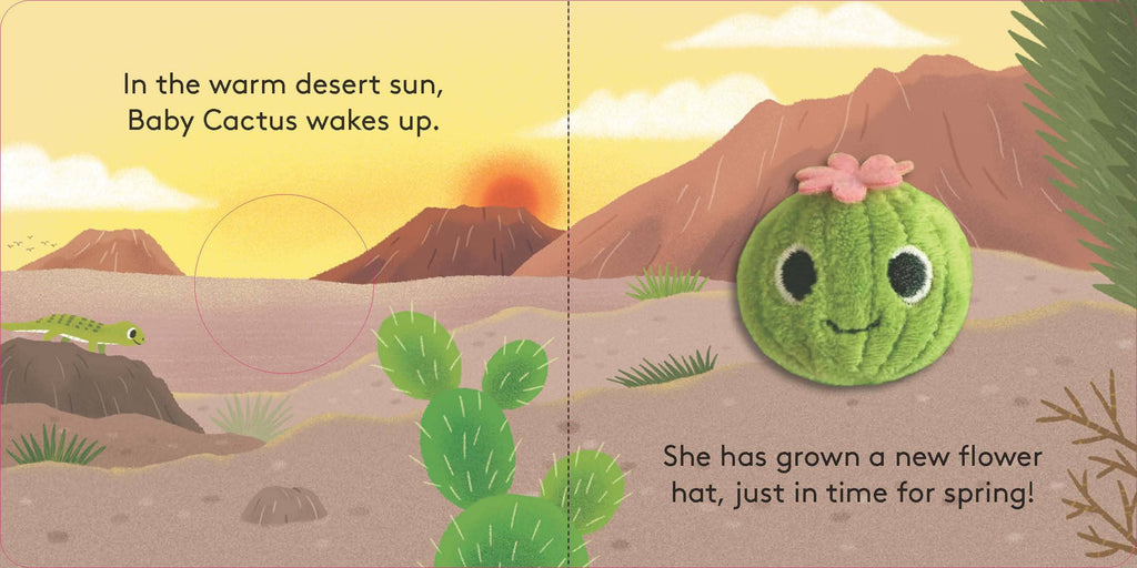Chronicle Books- Baby Cactus: Finger Puppet Book