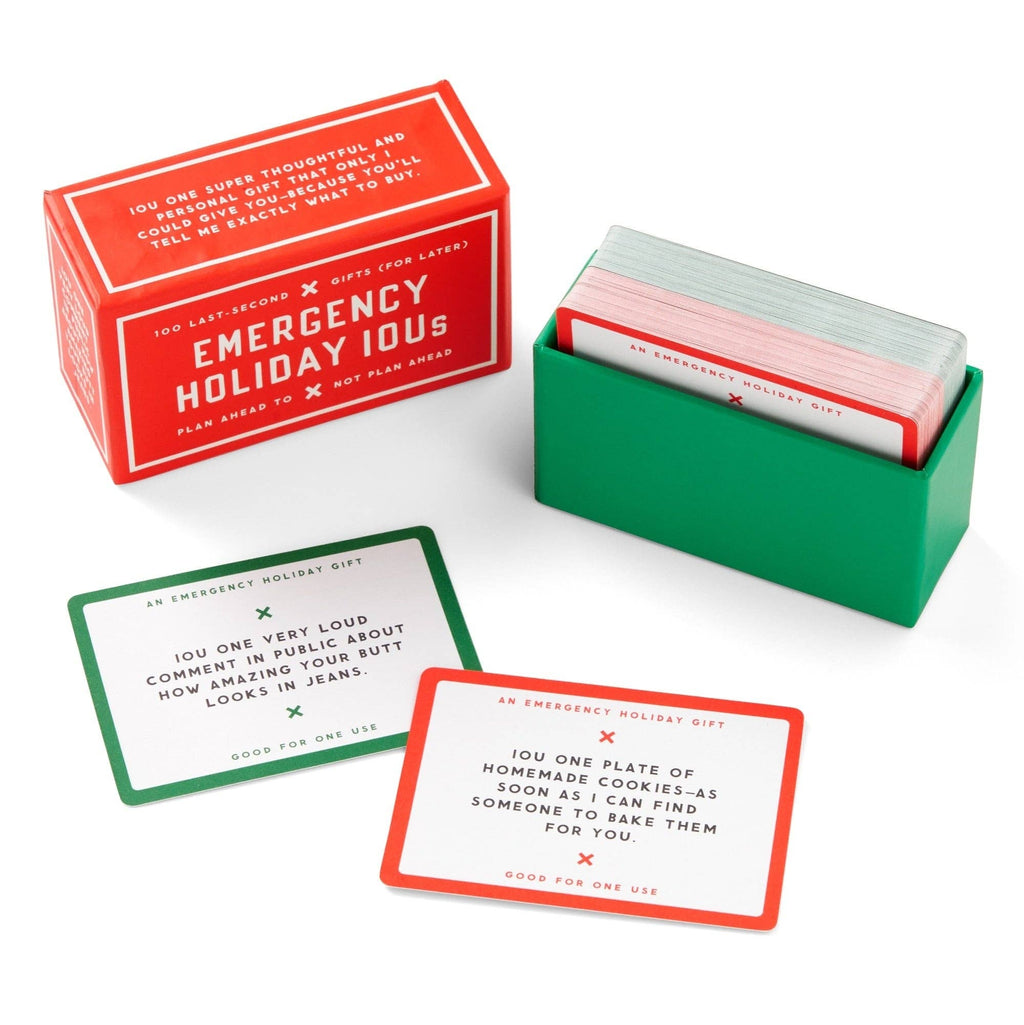 Brass Monkey- Emergency Holiday IOUs Card Set