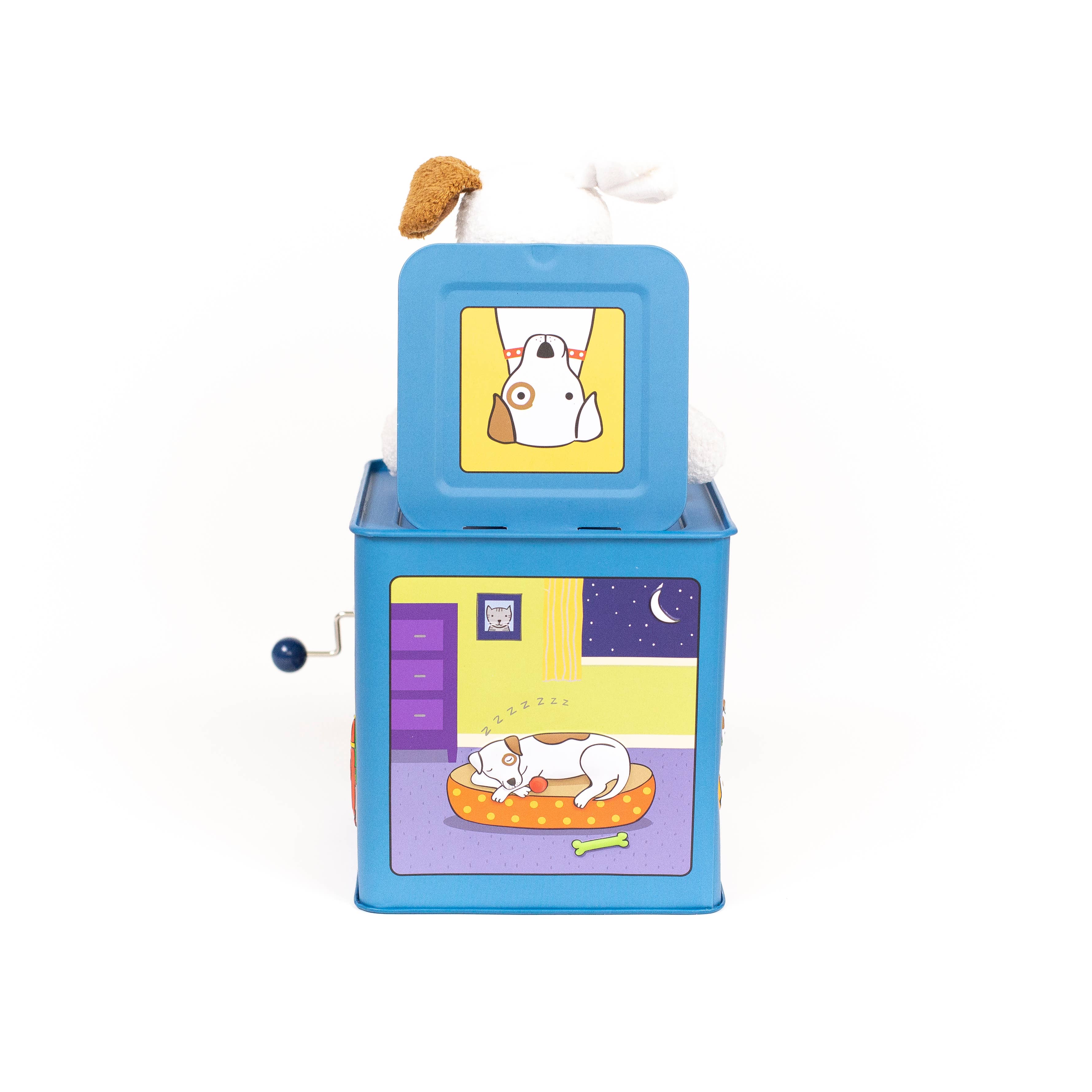 Jack Rabbit Creations- Dog Jack in the Box