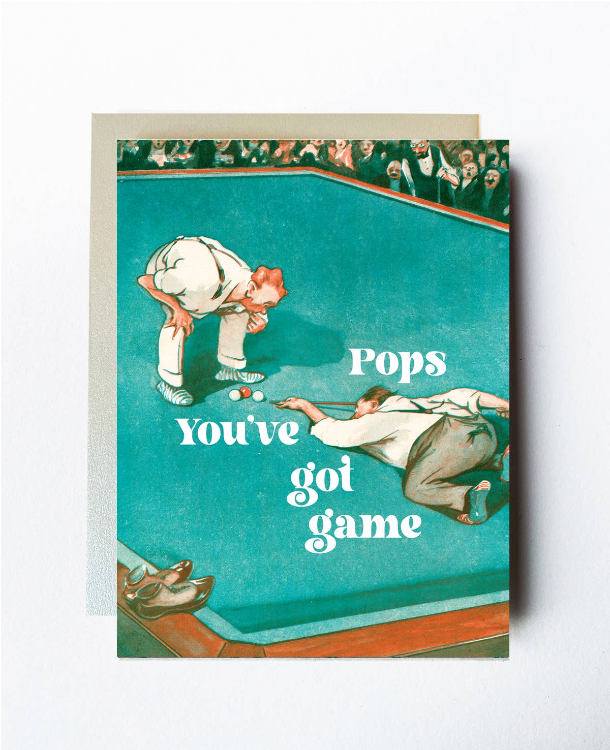 The Twentieth- Pops You've Got Game Pool Father's Day Card