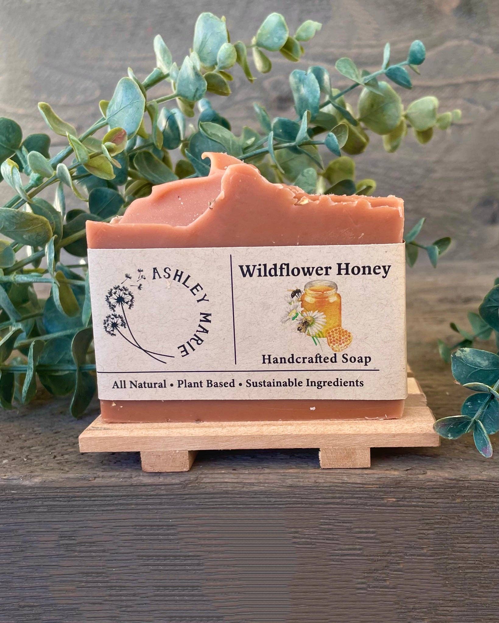 Ashley Marie Soap- Wildflower Honey Bar Soap