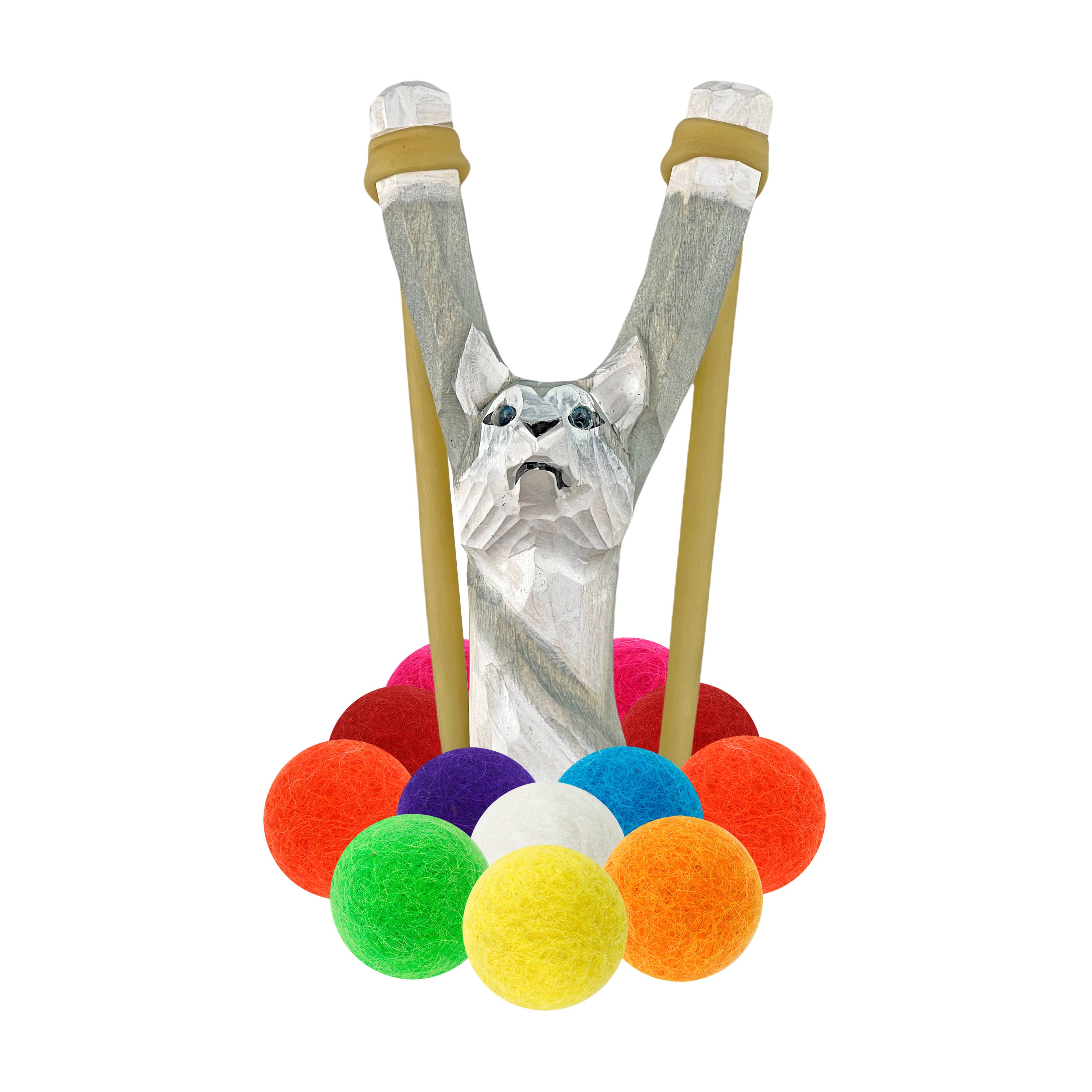 Hella Slingshots - Slingshot + Felt Ammo
