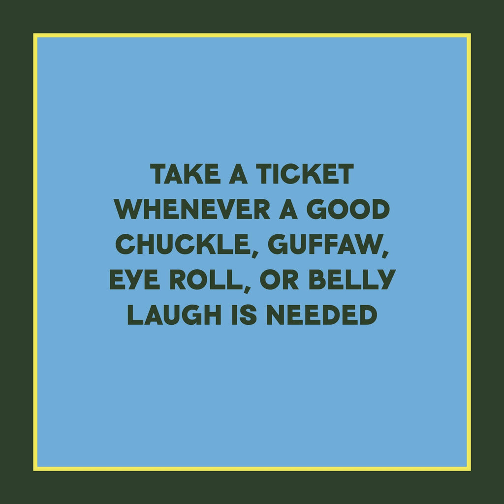 Chronicle Books- Take-a-Ticket: Dad Jokes