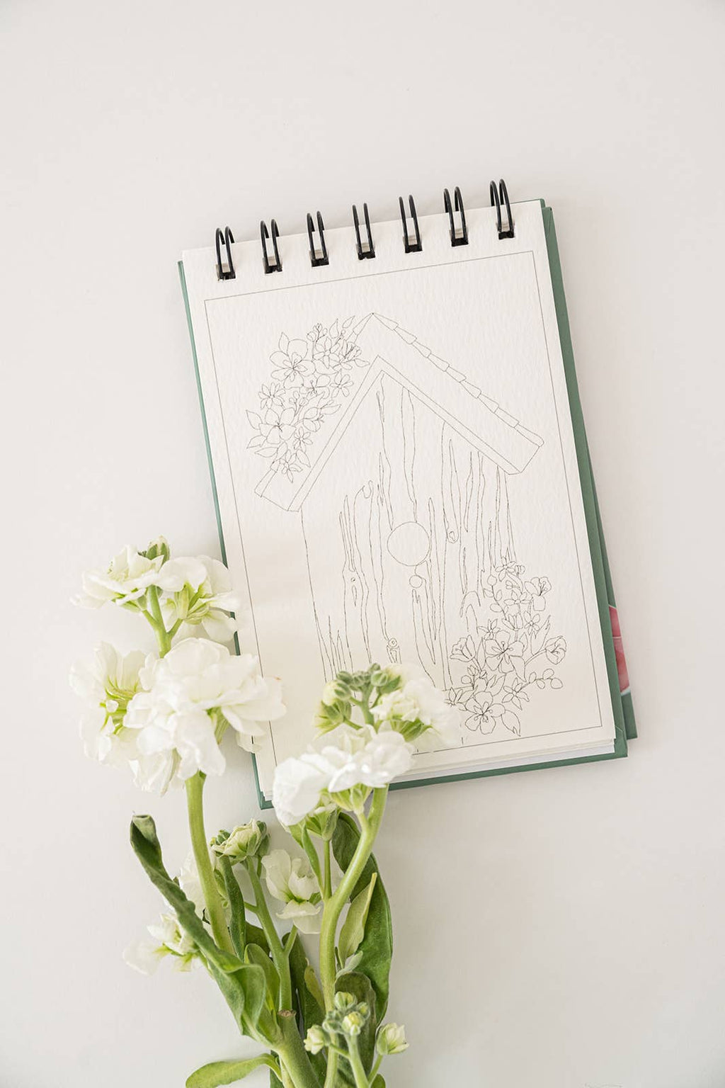 Bailey Rae Studio- A Little Bit of Summer - Mini Watercoloring Book