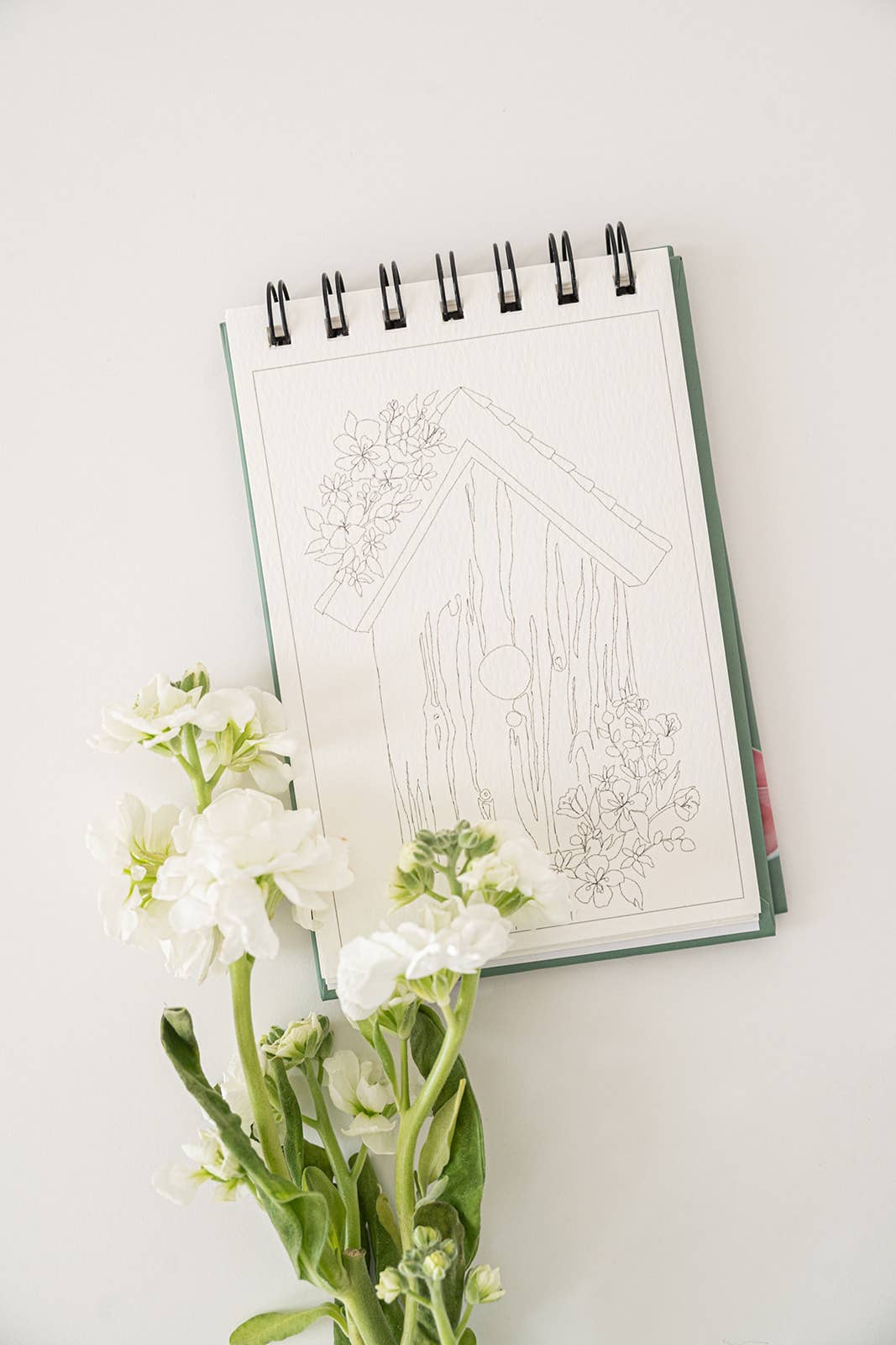 Bailey Rae Studio- A Little Bit of Summer - Mini Watercoloring Book