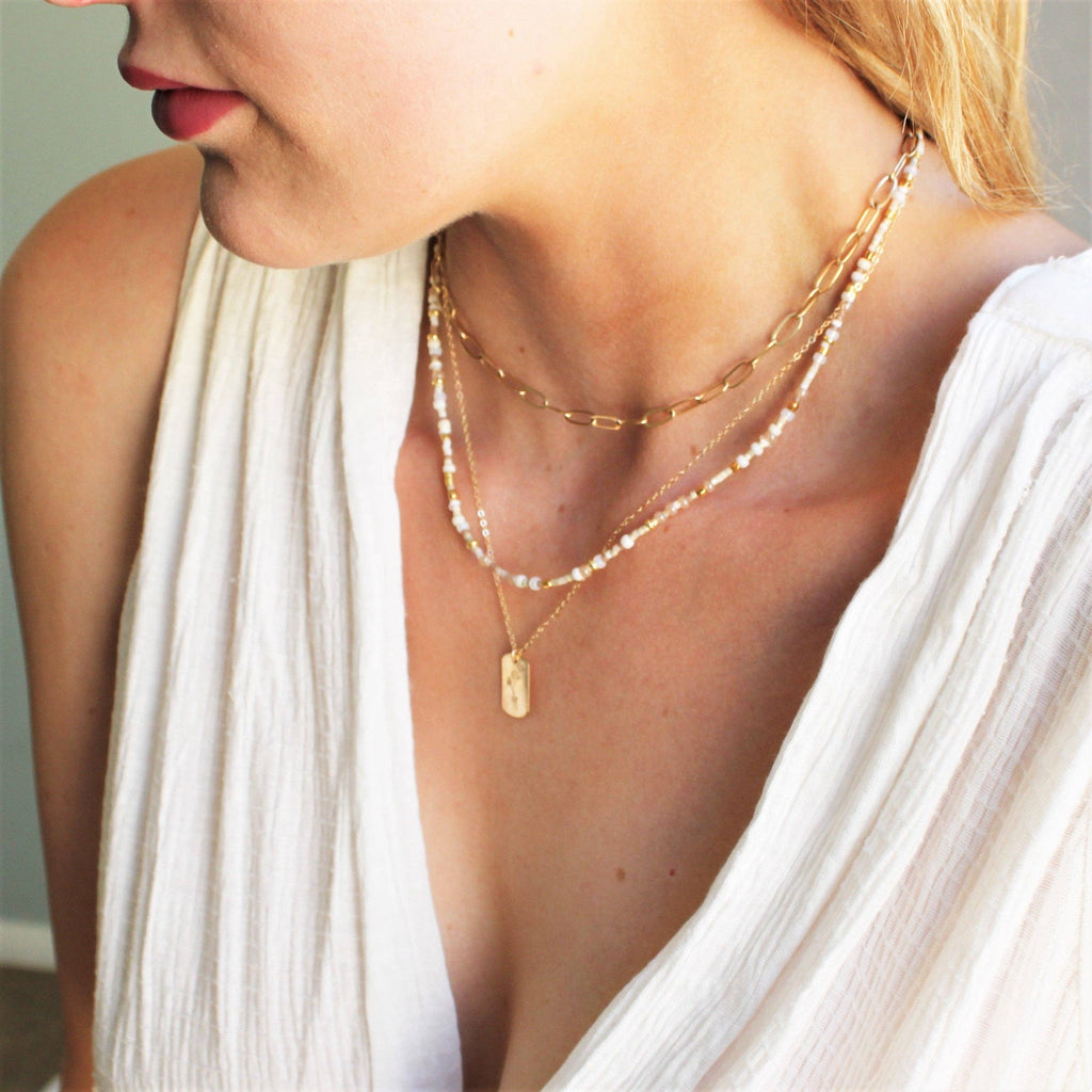 The Silver Wren- Unity Beaded Necklace - Choose your color