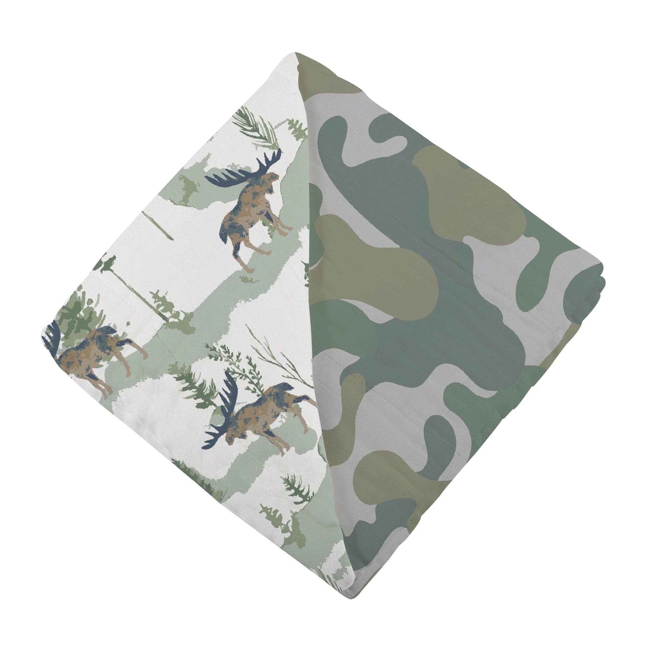 Newcastle Classics- Mountain Moose and Hunter's Camo Newcastle Blanket