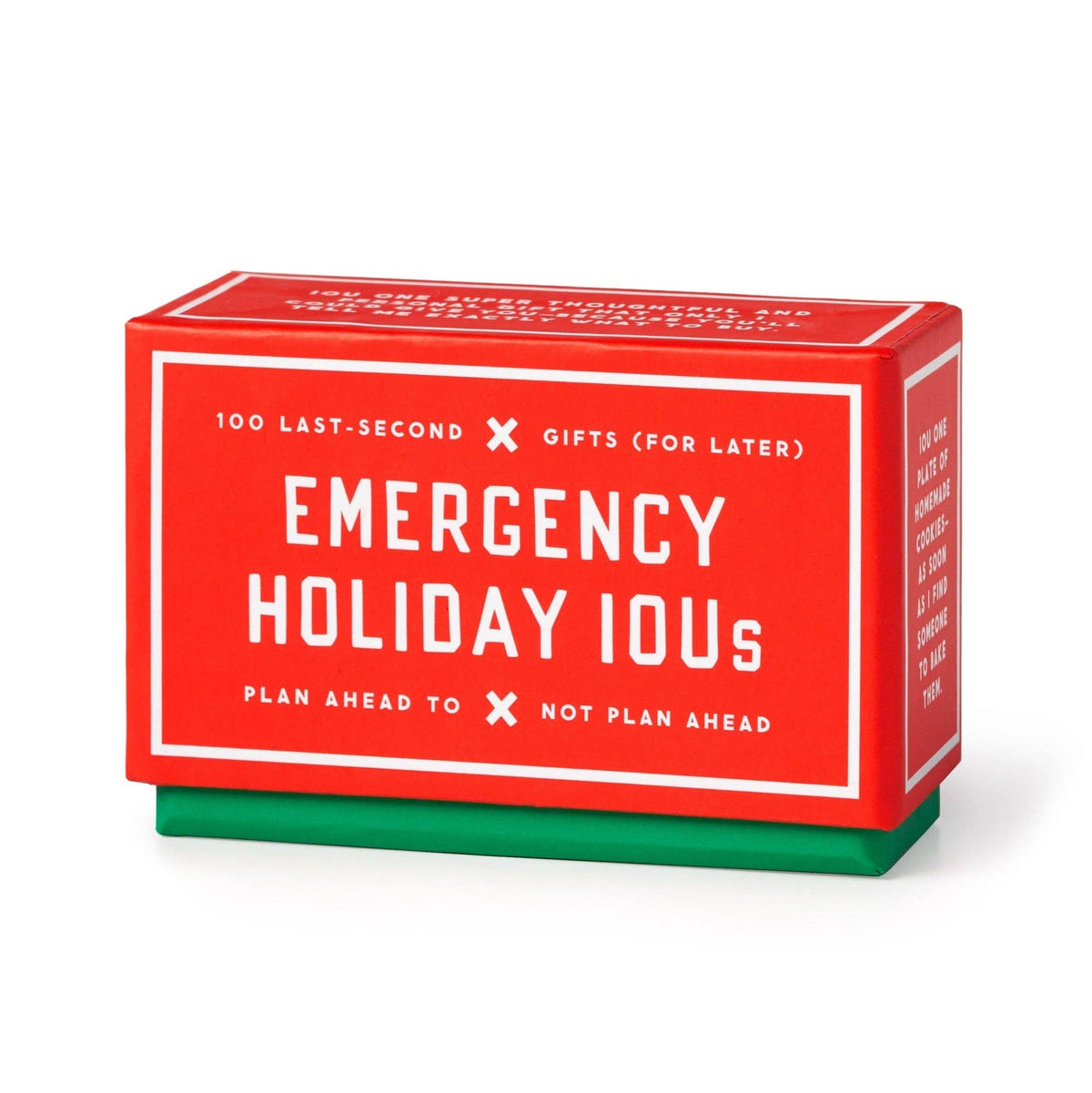 Brass Monkey- Emergency Holiday IOUs Card Set
