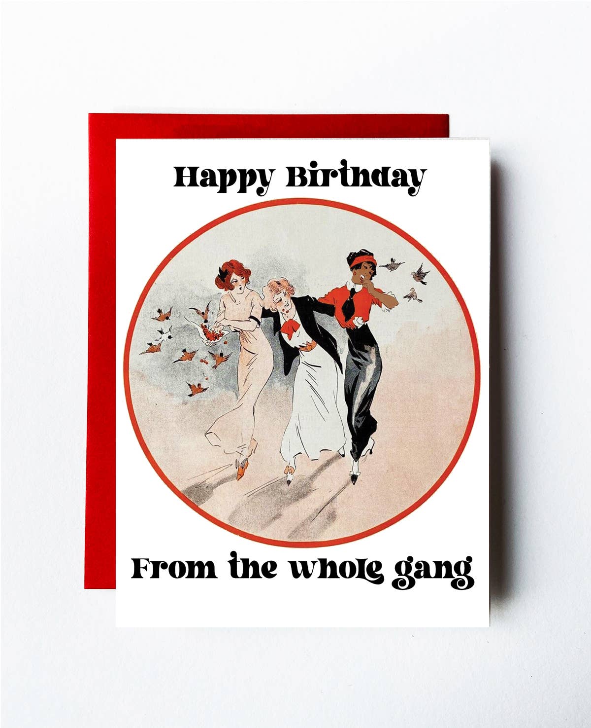 The Twentieth- Whole Gang Birthday Card