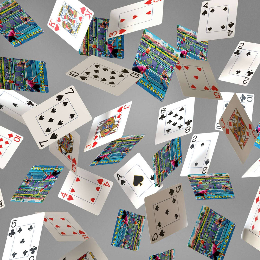 Boardwalk Puzzle Company- Pickleball - Playing Cards