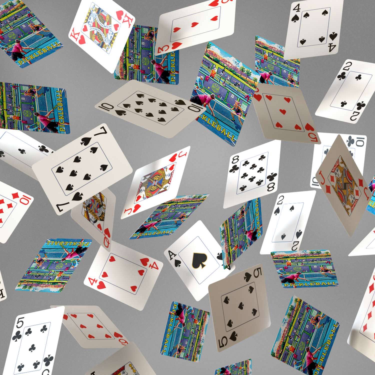 Boardwalk Puzzle Company- Pickleball - Playing Cards