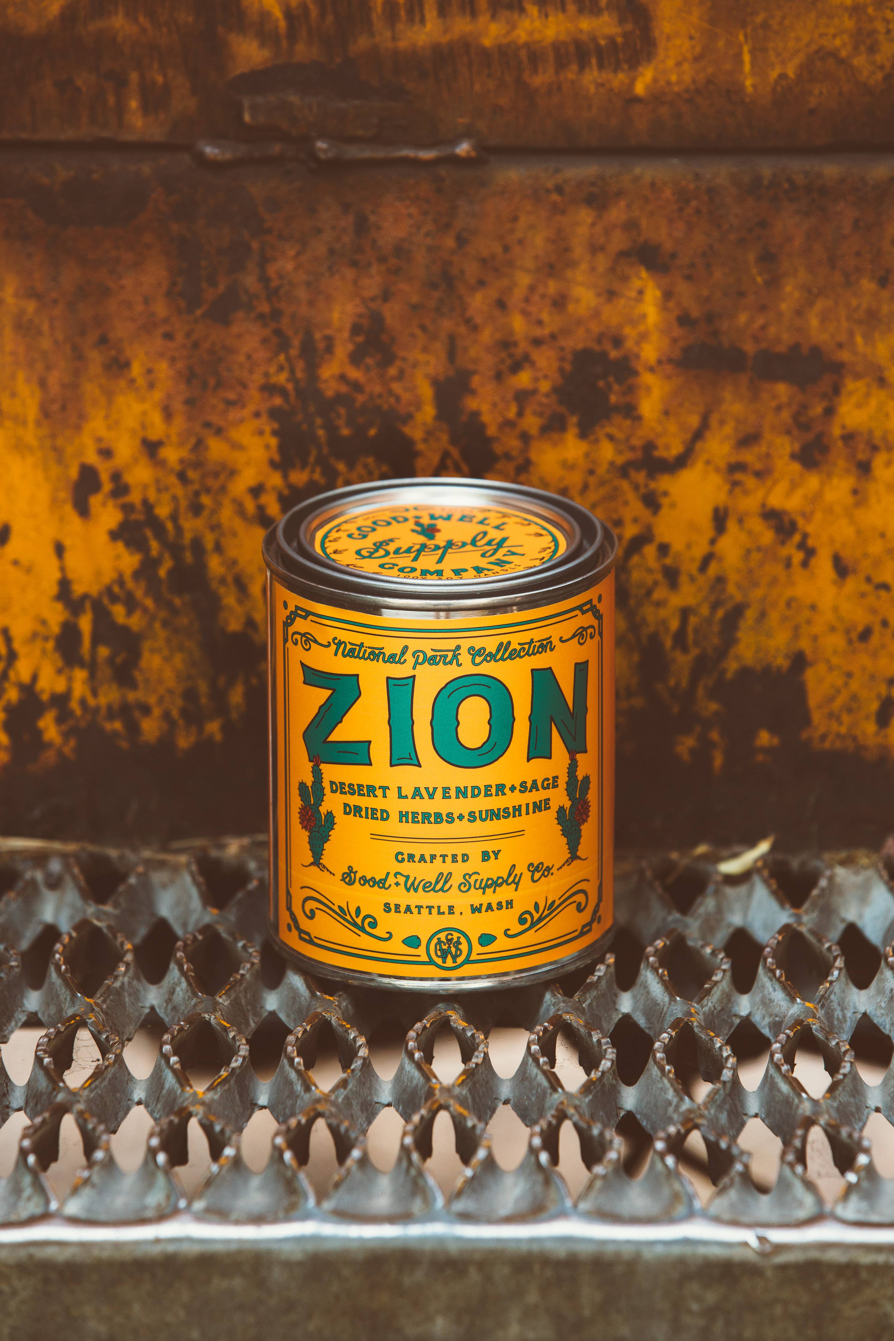 Good & Well Supply Co.- Zion National Park Candle