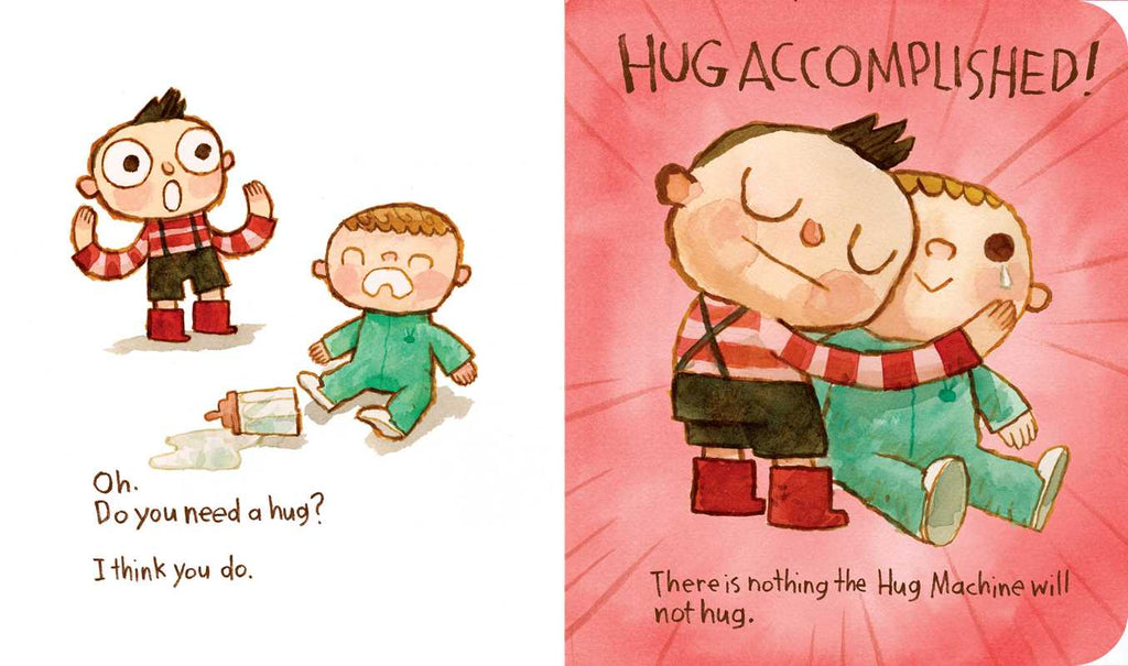 Simon & Schuster- Hug Machine by Scott Campbell