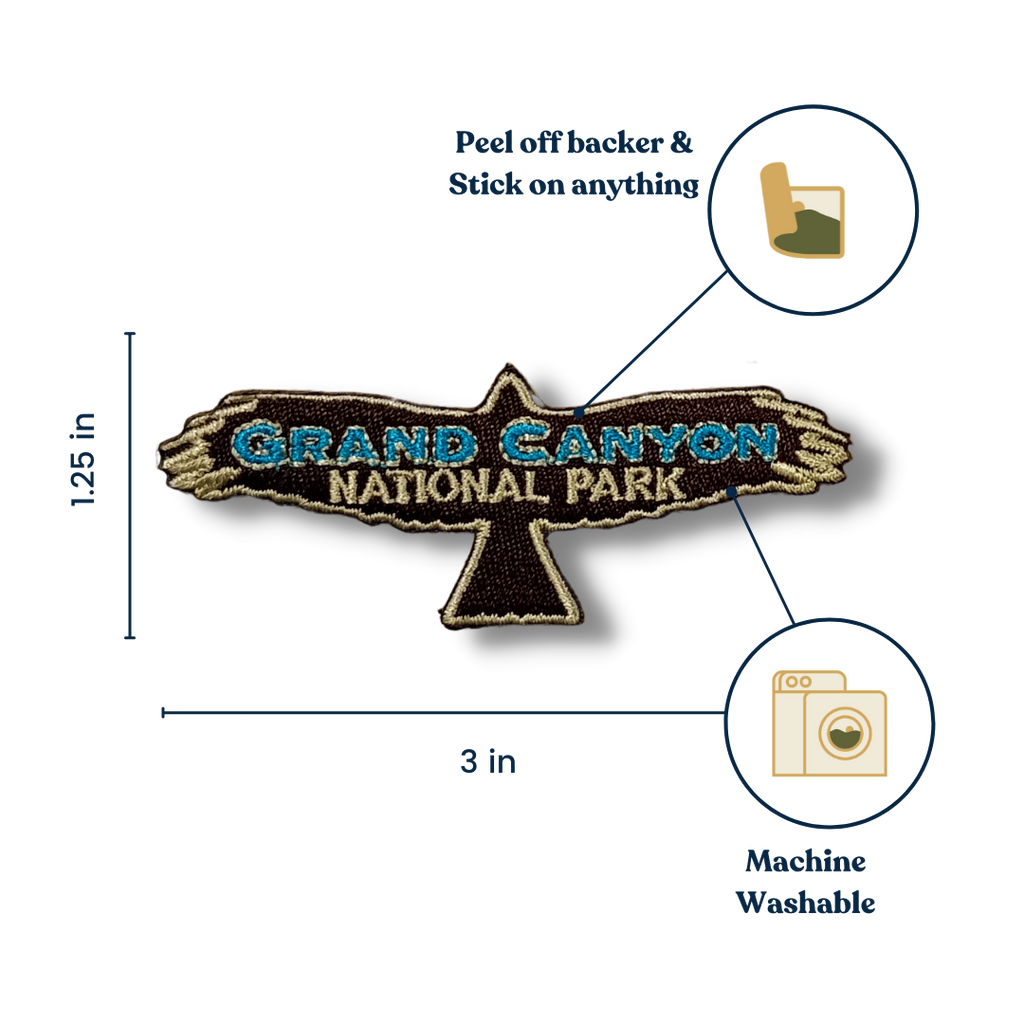Outpatch- Condor Grand Canyon National Park stick-on patch