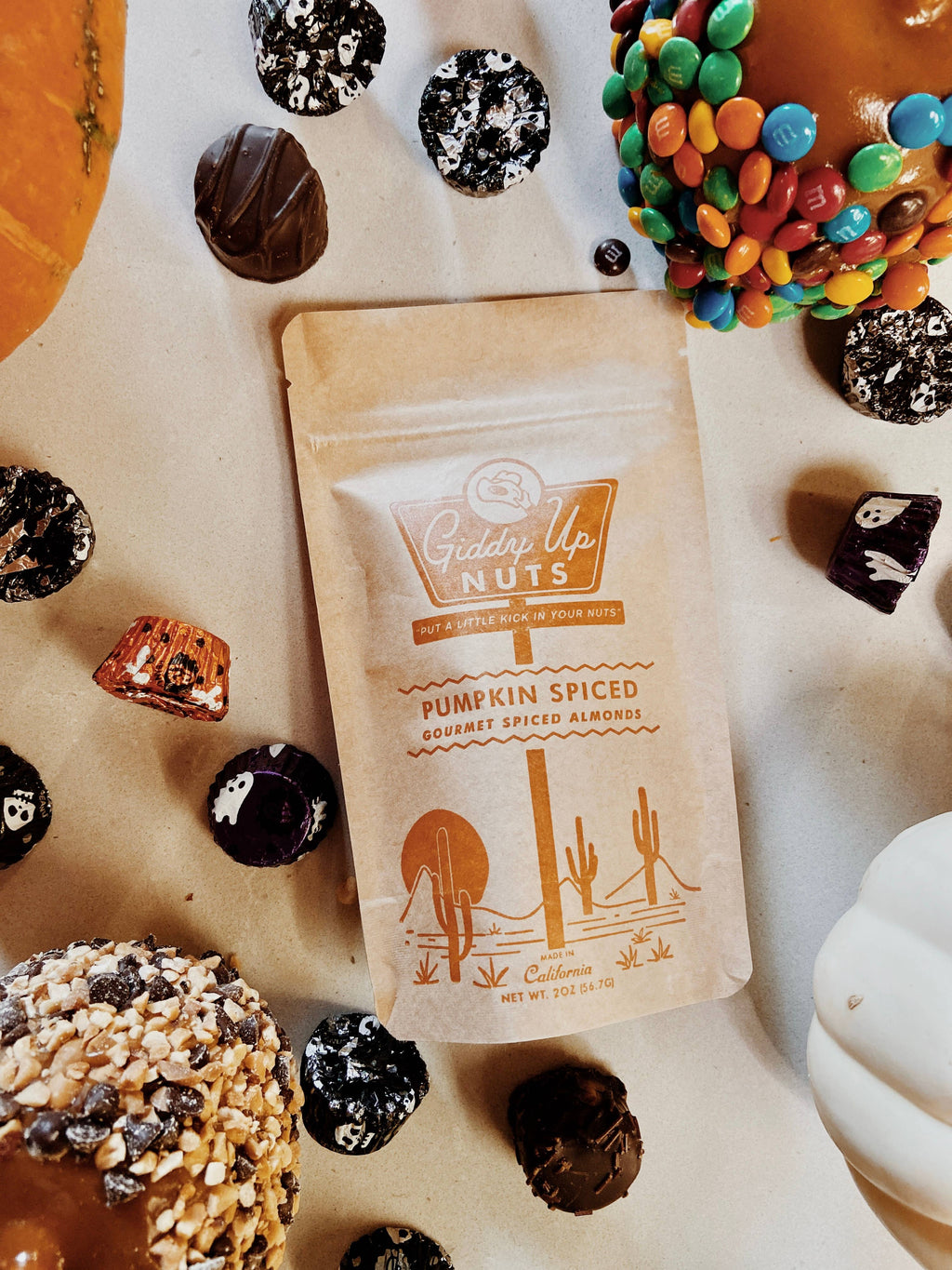Giddy Up Nuts- 6 oz Pumpkin Spiced Almonds