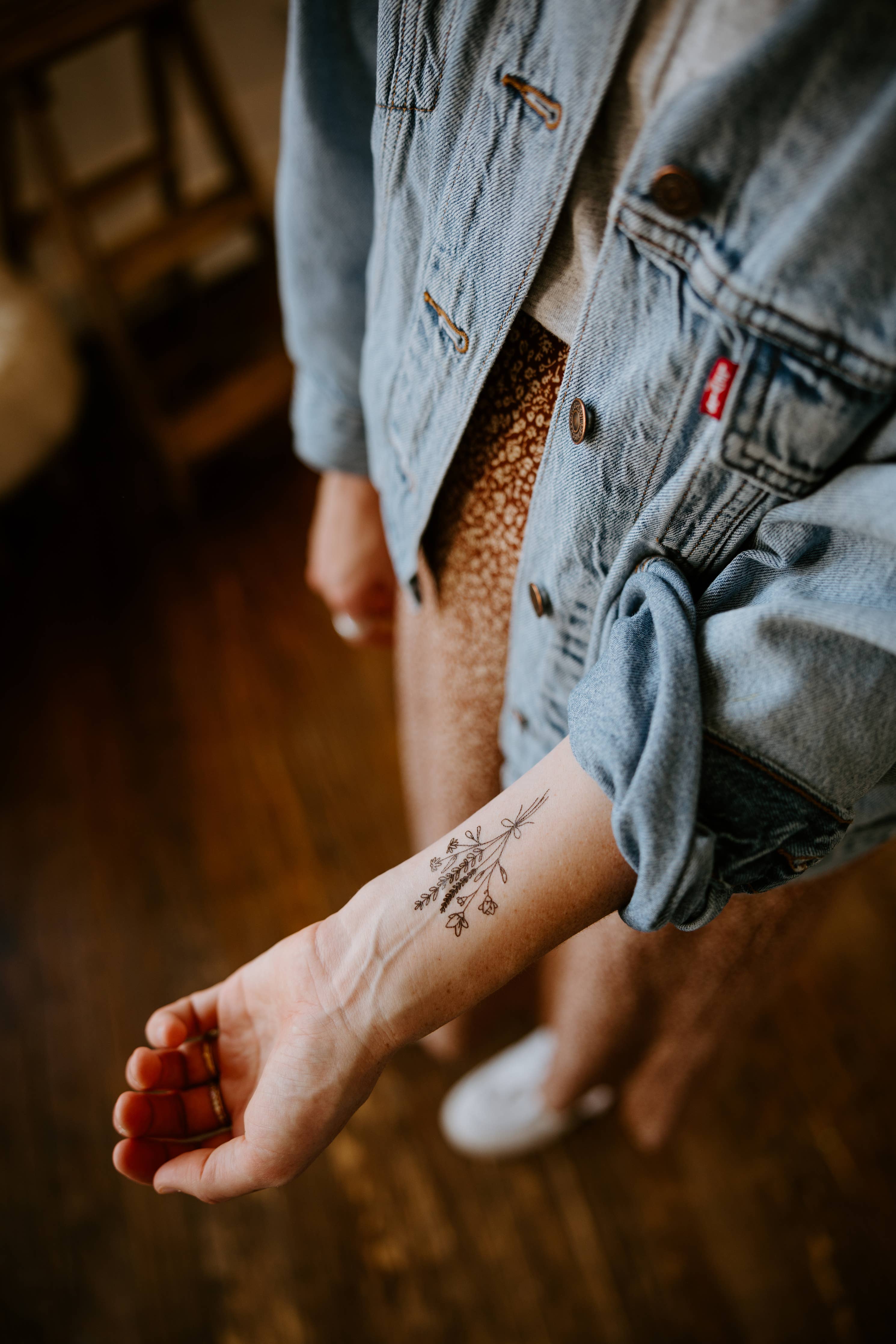 Saint Tattoos- Garden Stems Temporary Tattoos