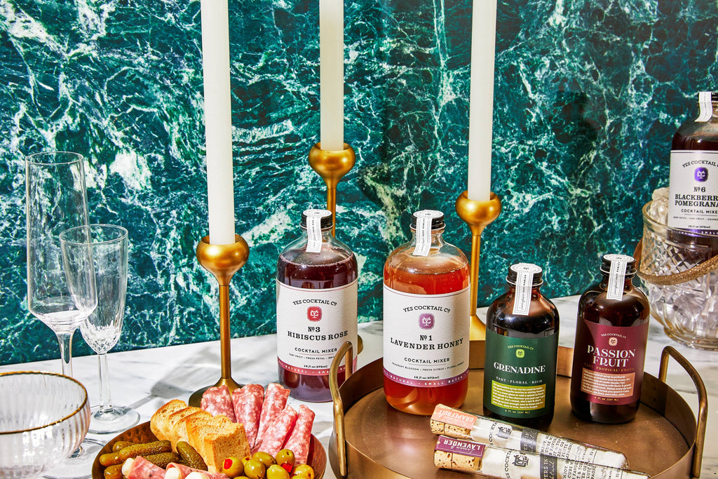Yes Cocktail Co.-  Hibiscus Rose Cocktail Mixer