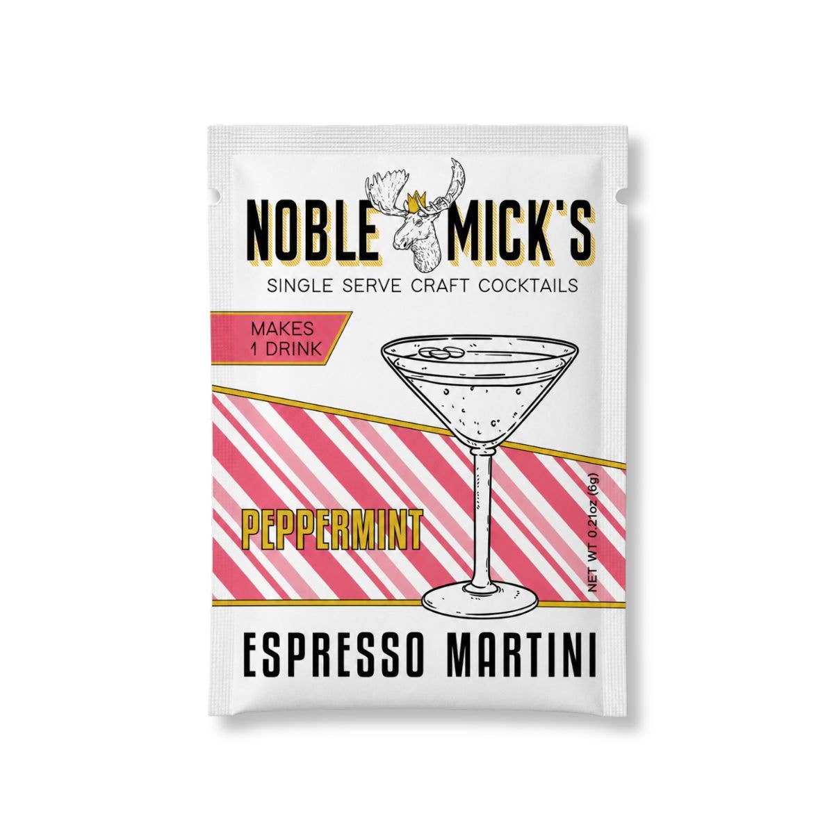 Noble Mick's- Peppermint Espresso Martini Single Serve Craft Cocktail