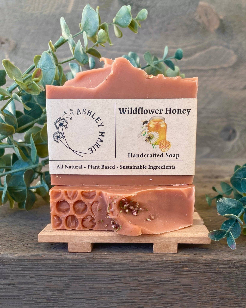 Ashley Marie Soap- Wildflower Honey Bar Soap