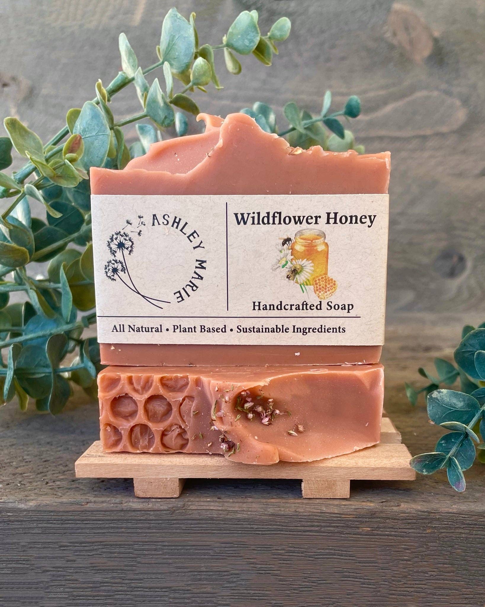 Ashley Marie Soap- Wildflower Honey Bar Soap