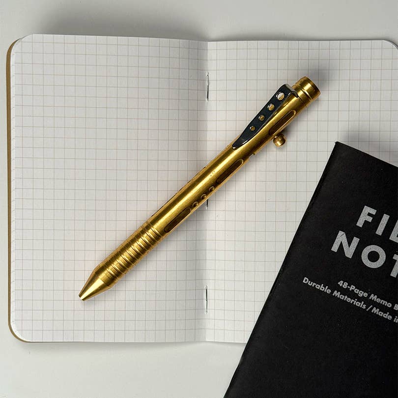 Lucky Jack- Bolt-Ranger Solid Brass Pen