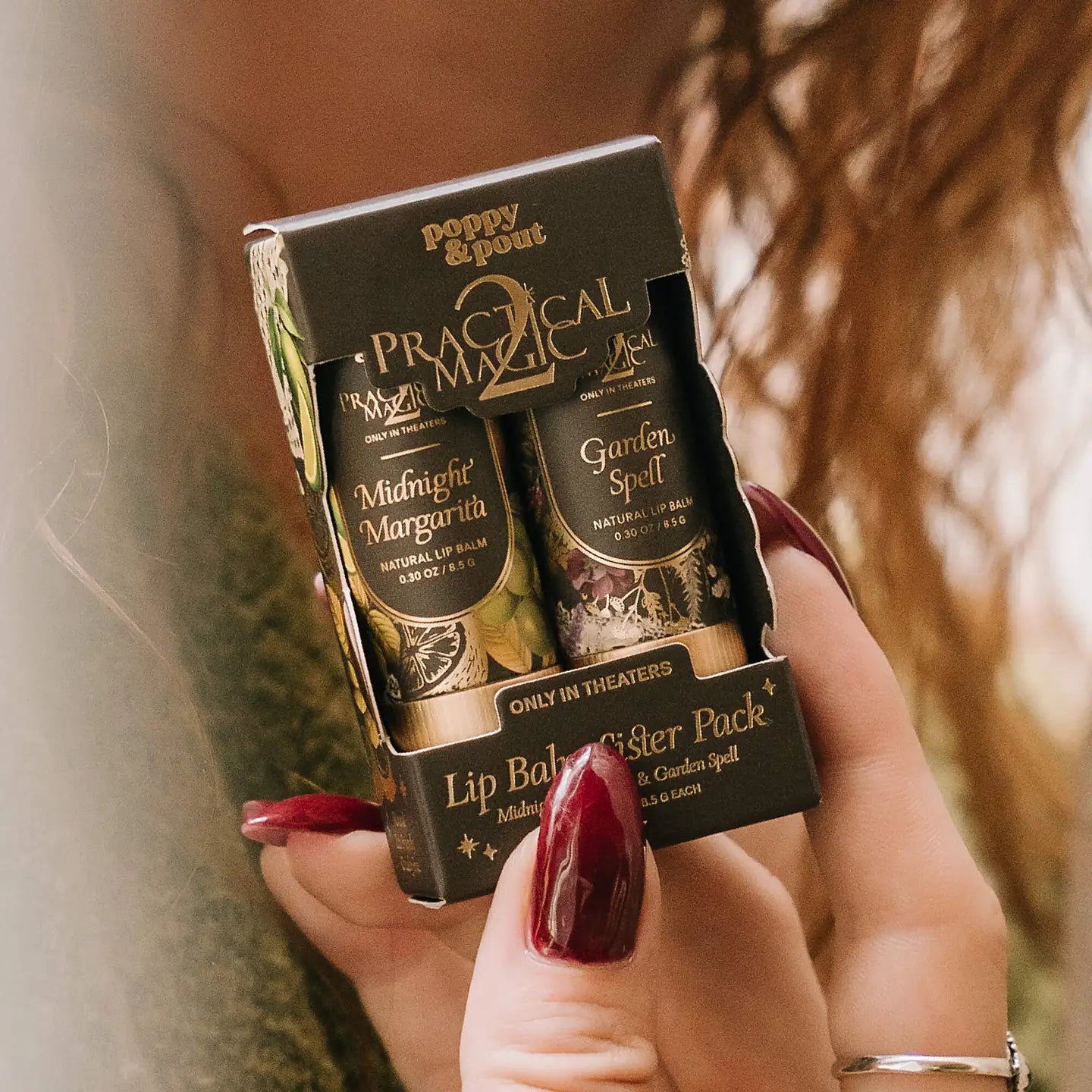 Poppy & Pout- Practical Magic 2 Limited Edition, Gift Set, Lip Balm Sister Pack