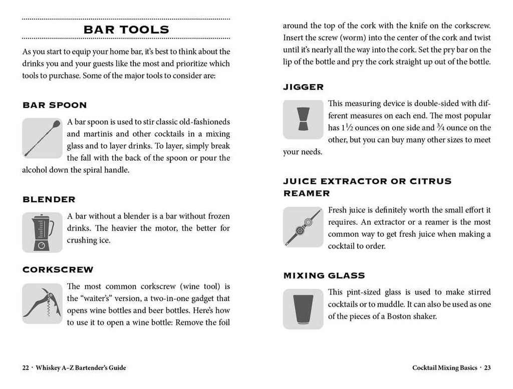 Simon & Schuster- Whiskey Cocktail Cards A–Z by Adams Media