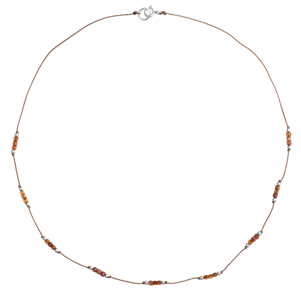 Bronwen Jewelry- Gemstone Trail Necklace