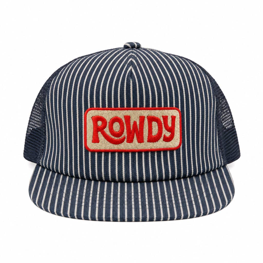 Trek Light- Baby & Kids Cotton & Mesh Snapback Hat | Rowdy