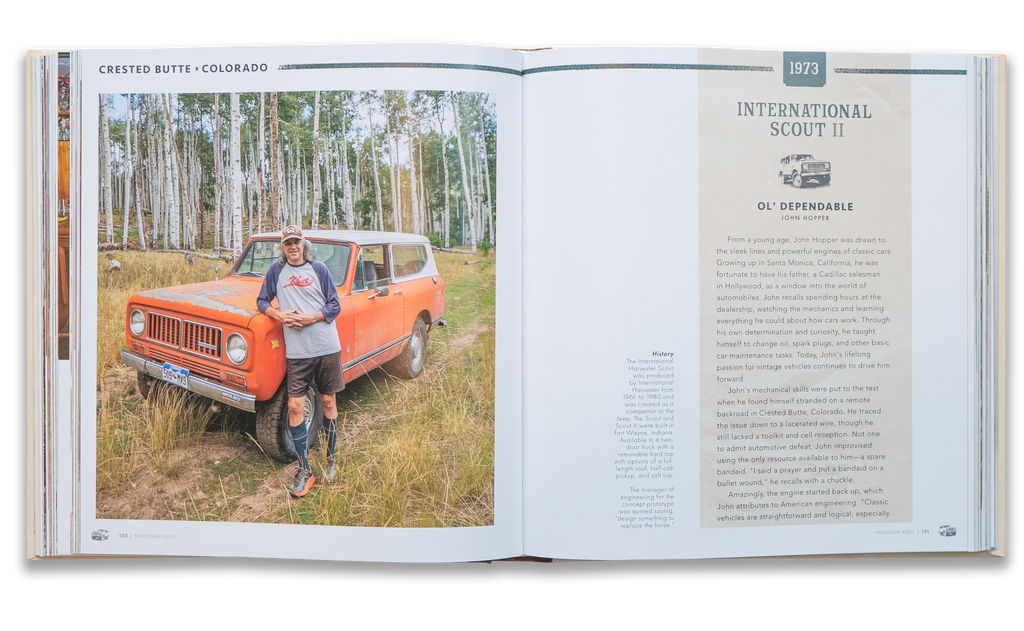 Johnny Vacay- Mountain Rides Book