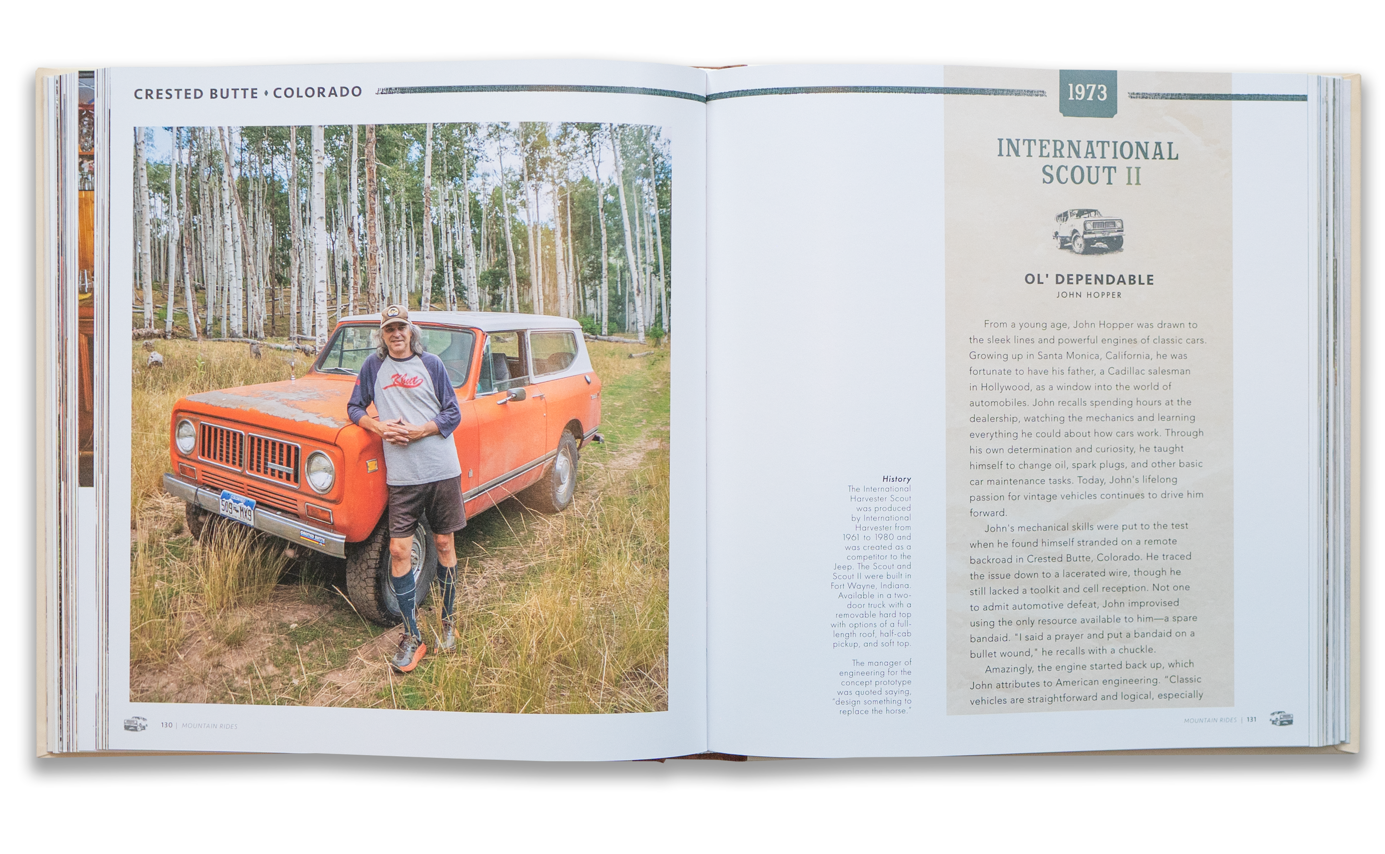 Johnny Vacay- Mountain Rides Book