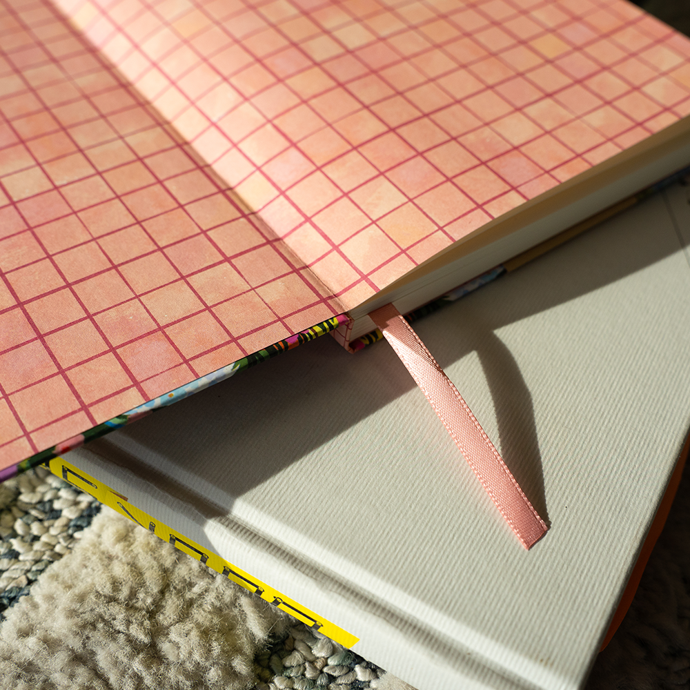Denik- Wild Garden Soft Touch Hardbound Layflat Notebook Journal