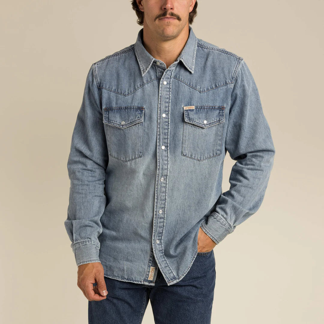 Sendero- The Wyatt Pearl Snap Long Sleeve Shirt