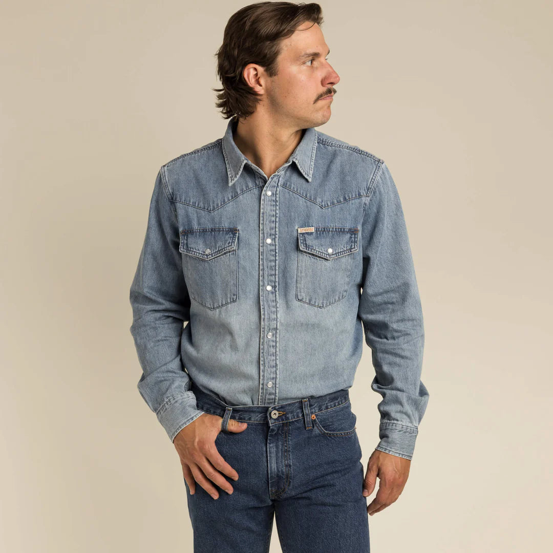 Sendero- The Wyatt Pearl Snap Long Sleeve Shirt