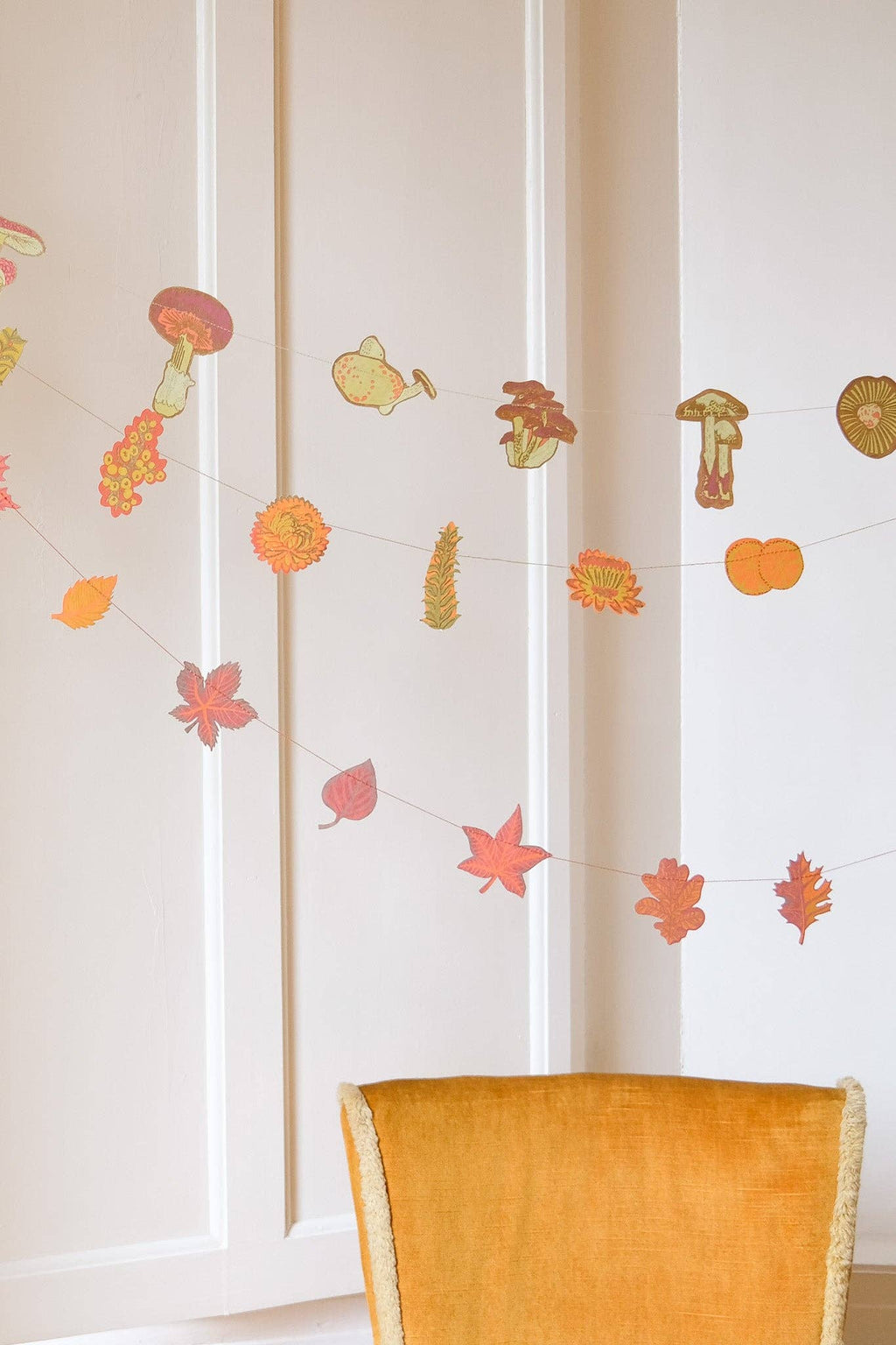 East End Press- Mushroom Sewn Garland
