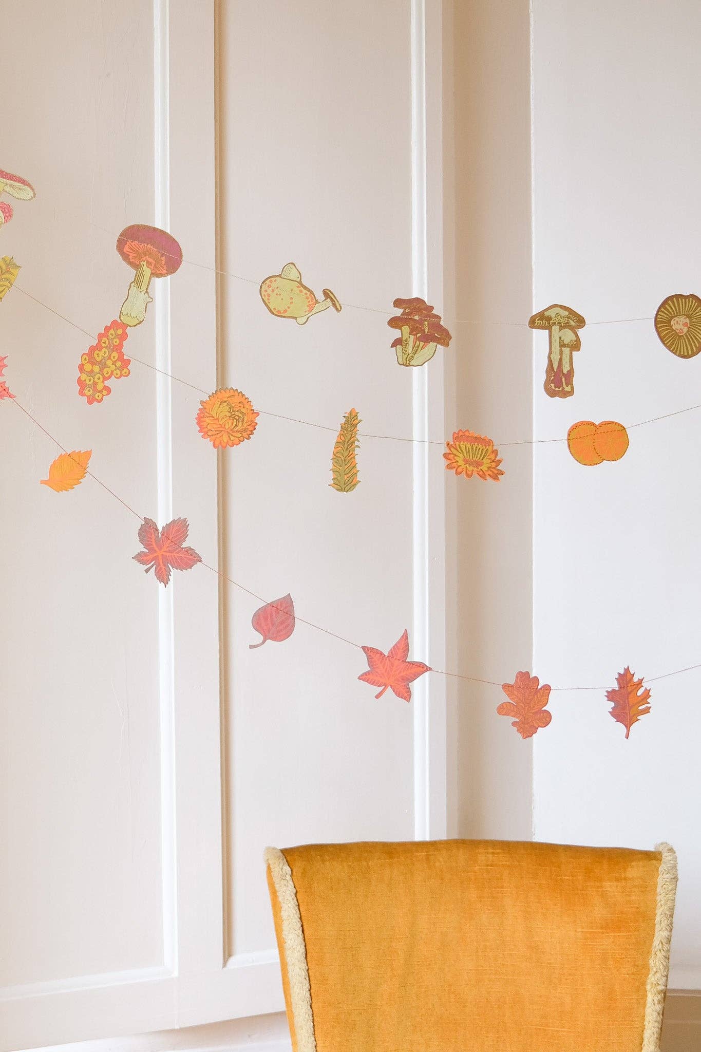 East End Press- Mushroom Sewn Garland